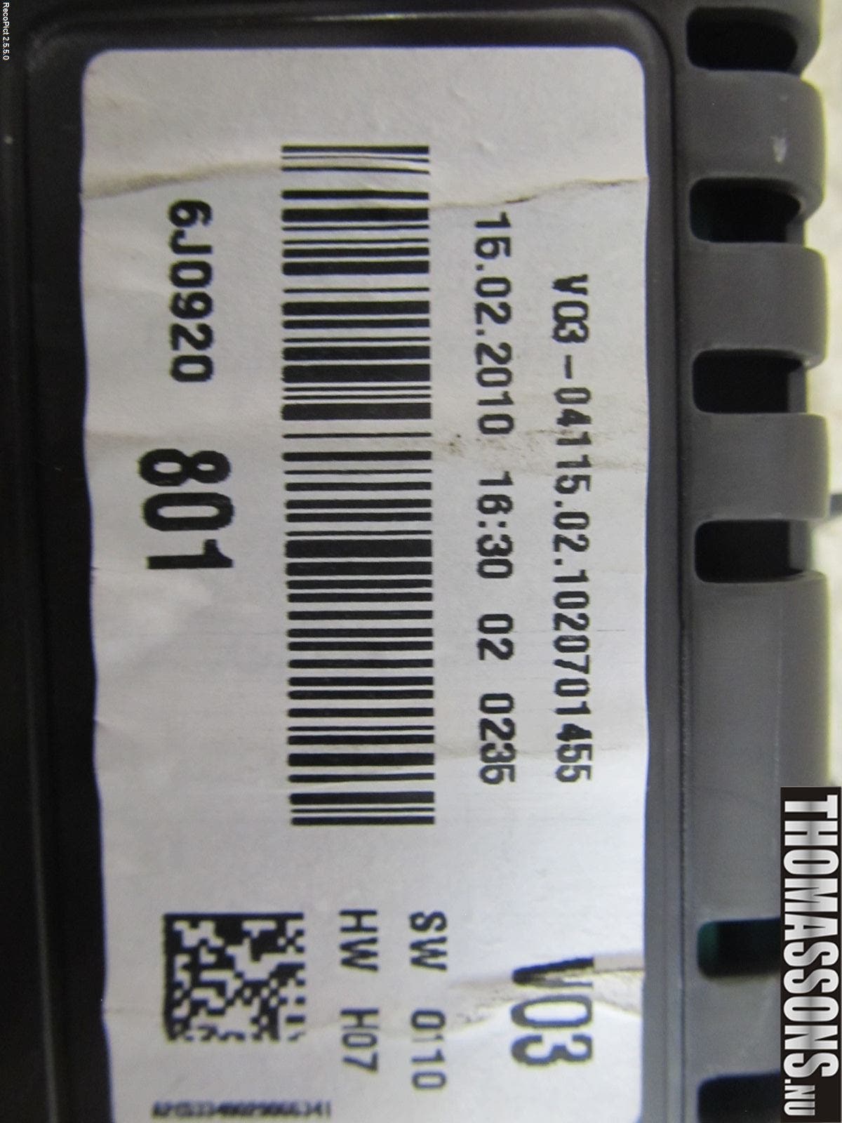 Seat IBIZA IV 08-16 Instrument Komb