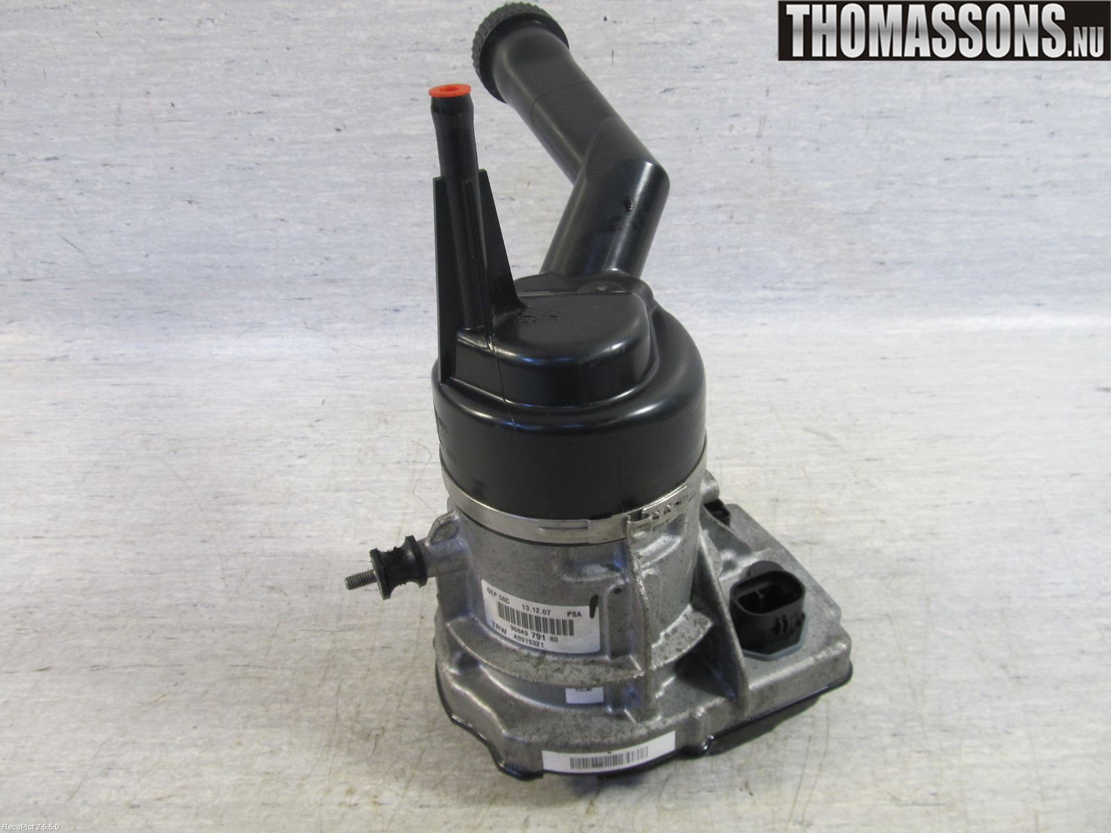 Peugeot 308 08-13 Styrservo Pump Elektrisk