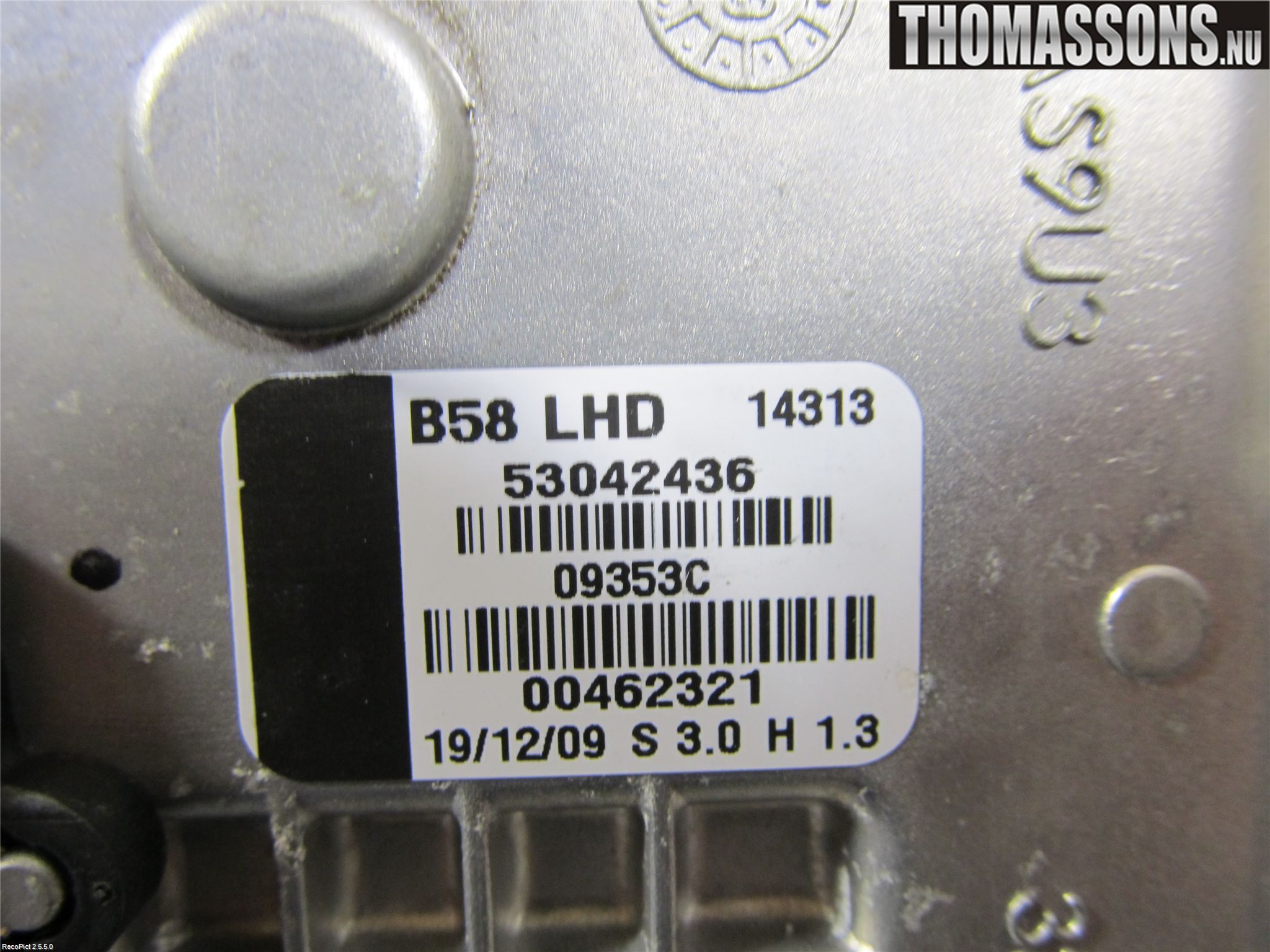 Citroen C4 GRAND PICASSO 07-13 Torkarmotor Vindruta
