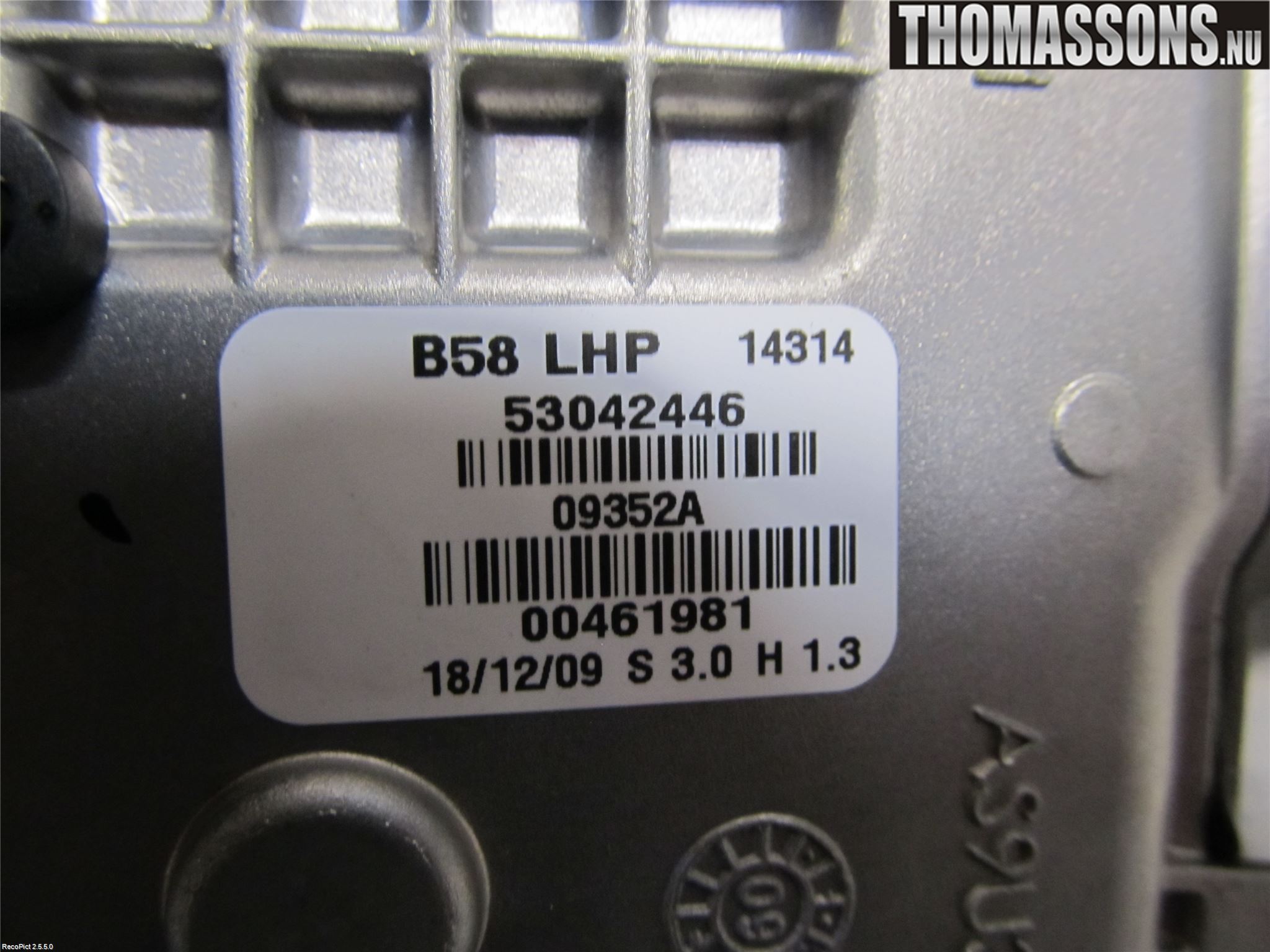 Citroen C4 GRAND PICASSO 07-13 Torkarmotor Vindruta