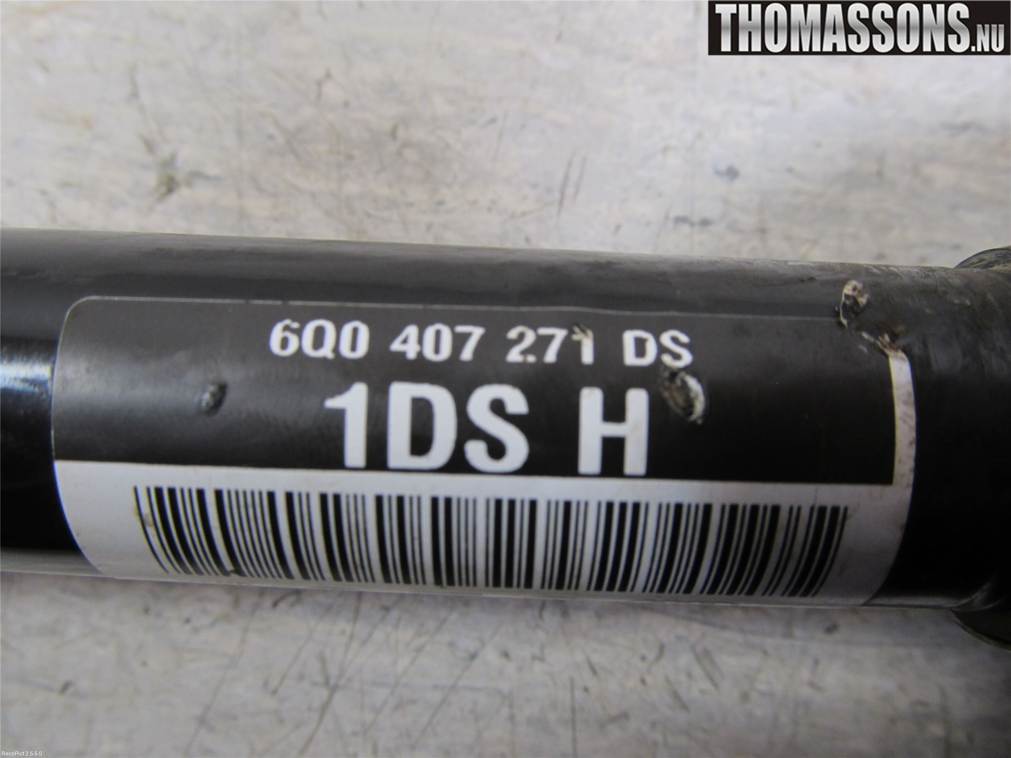 Skoda FABIA 07-14 Drivaxel Fram Vänster