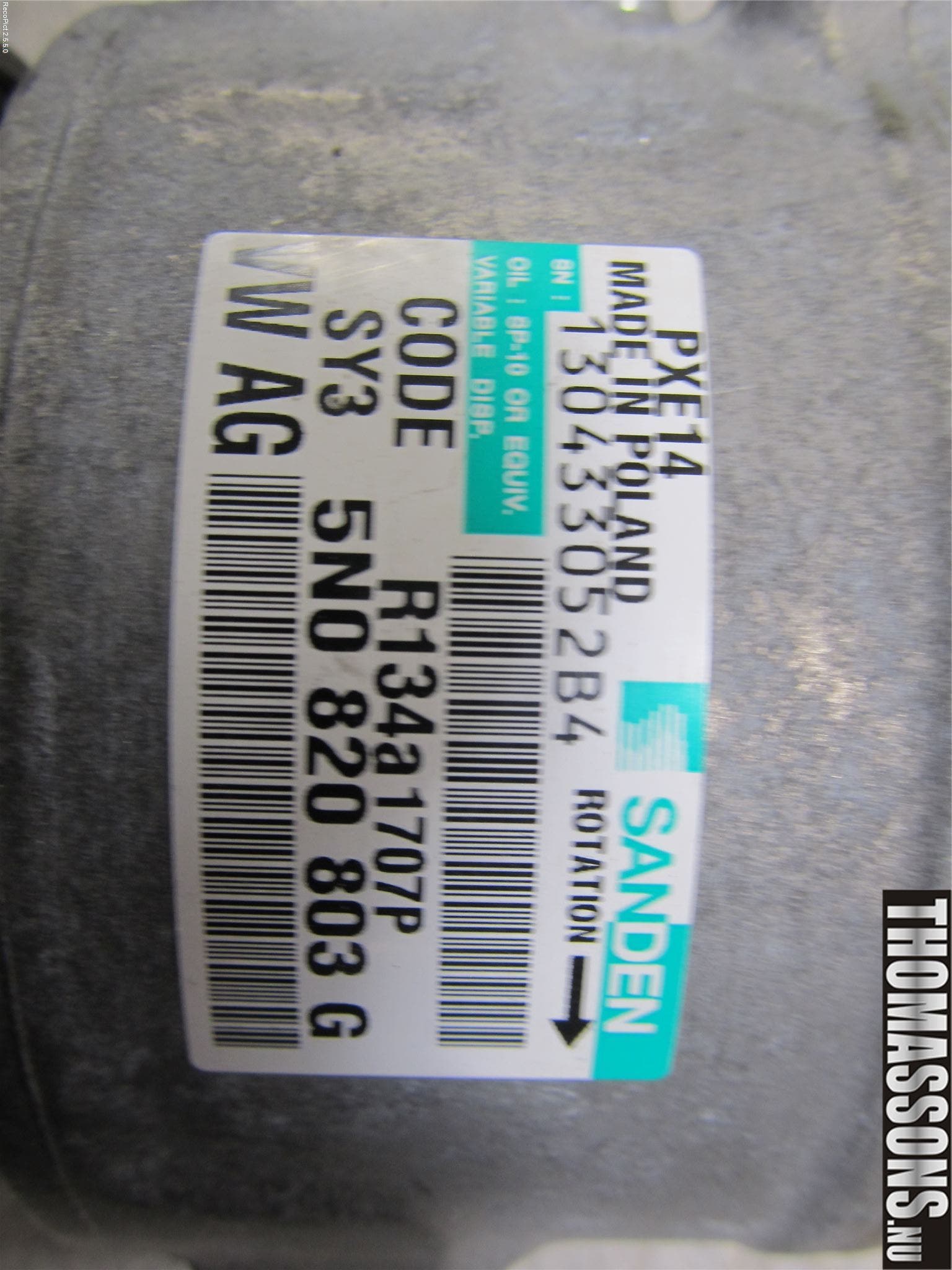 Skoda FABIA 07-14 Ac Kompressor