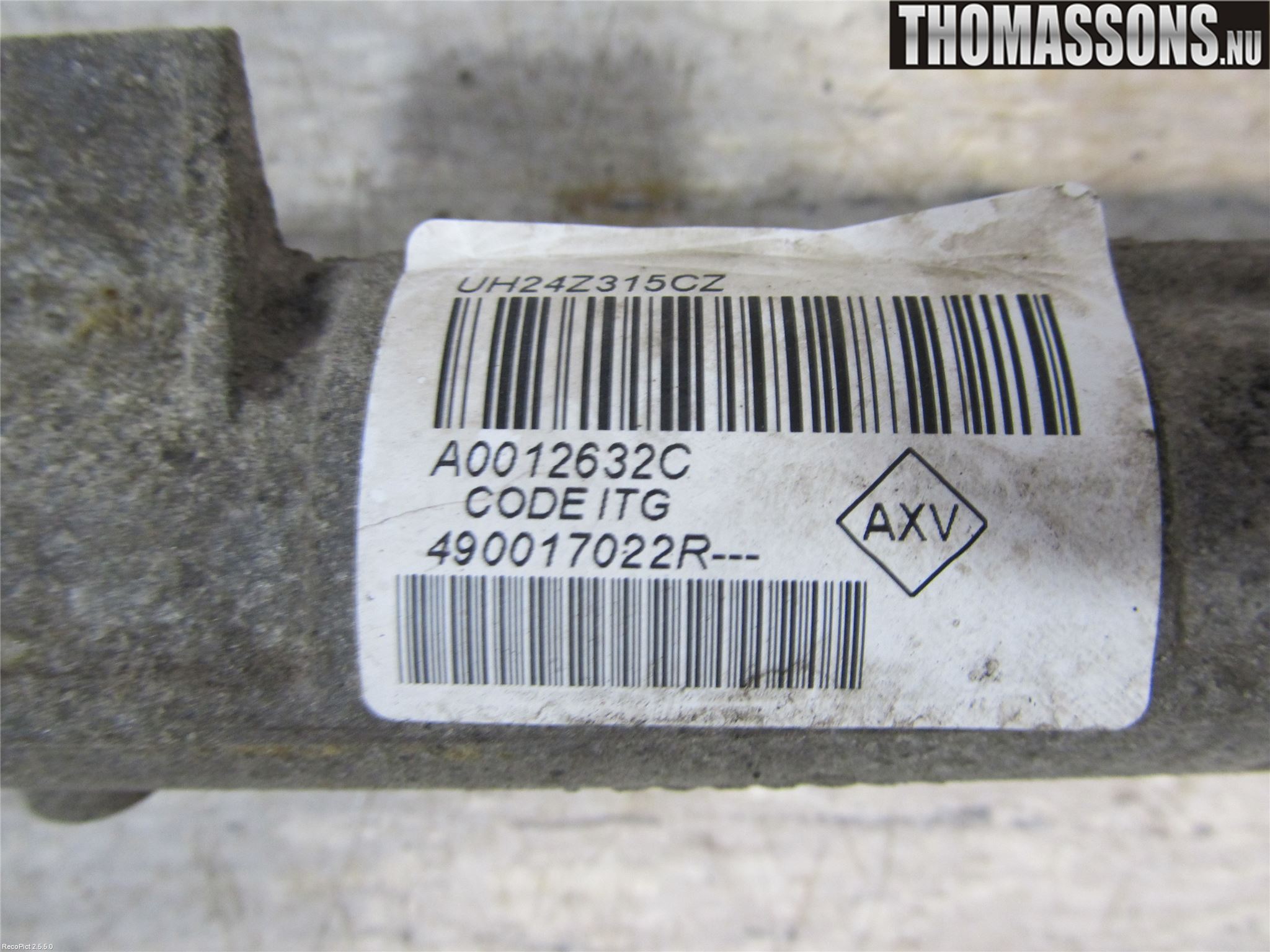 Renault MEGANE III 09-15 Styrväxel Servo -Snäcka