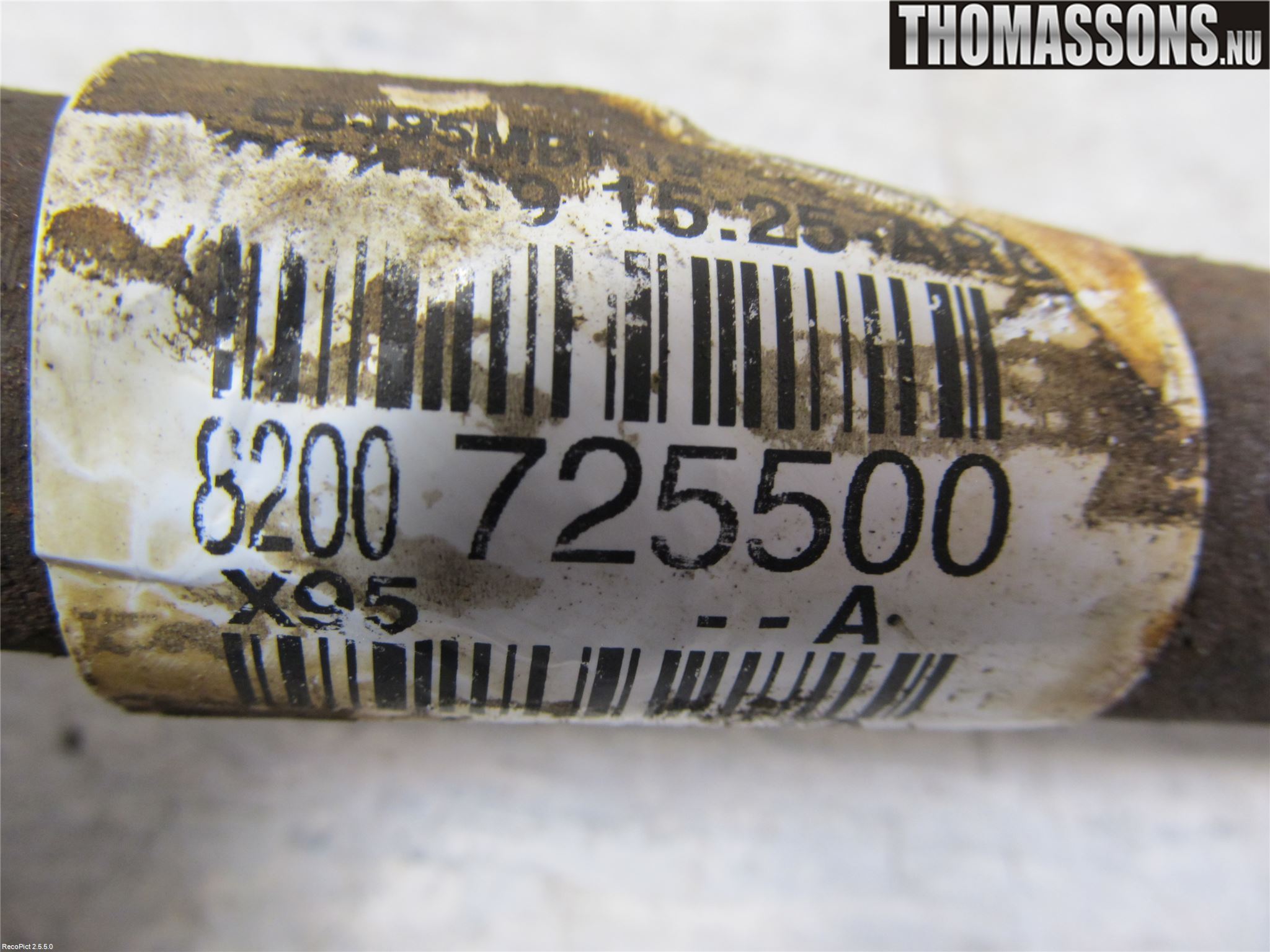 Renault MEGANE III 09-15 Drivaxel Fram Höger