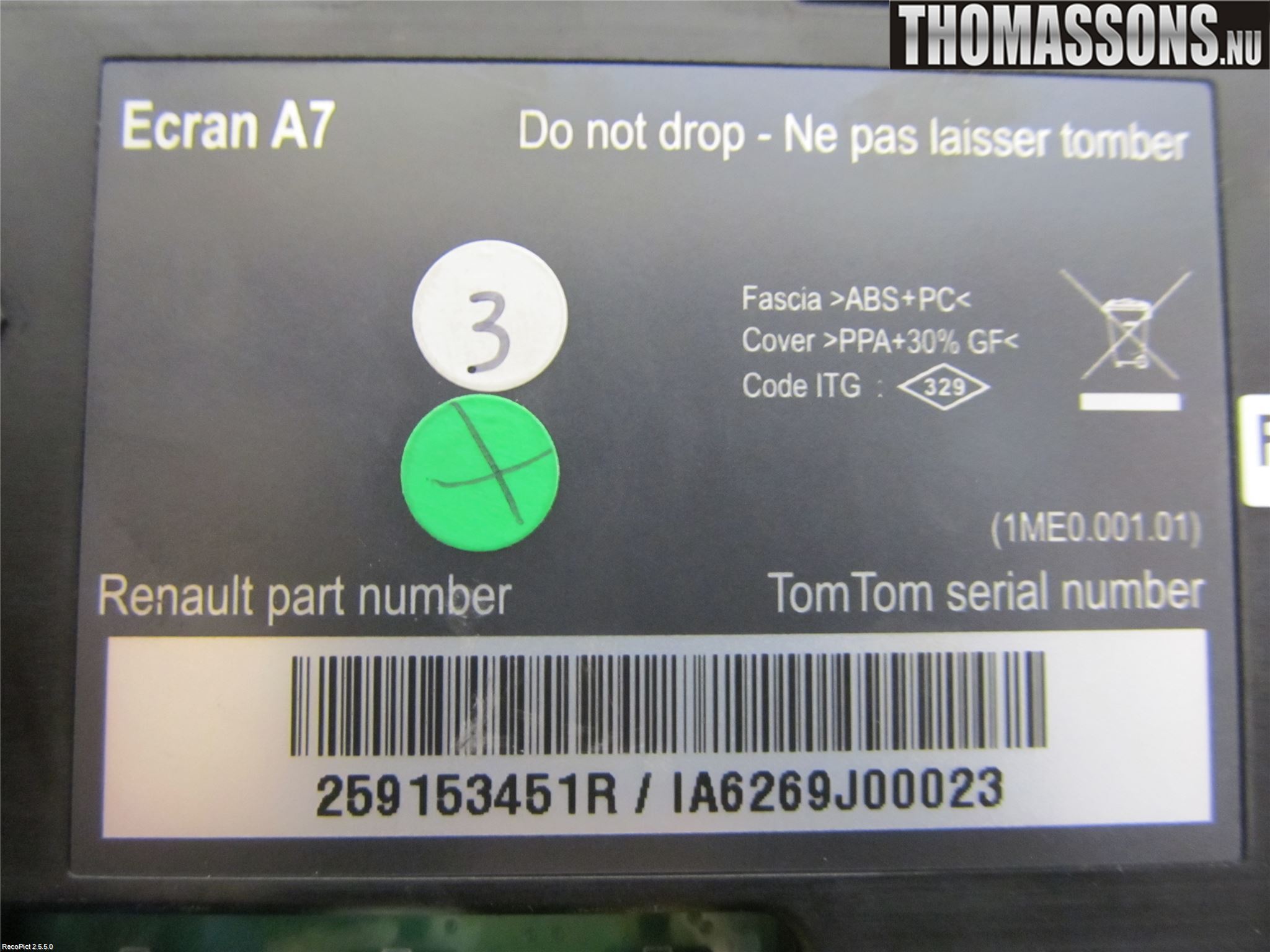 Renault MEGANE III 09-15 Gps Navigator