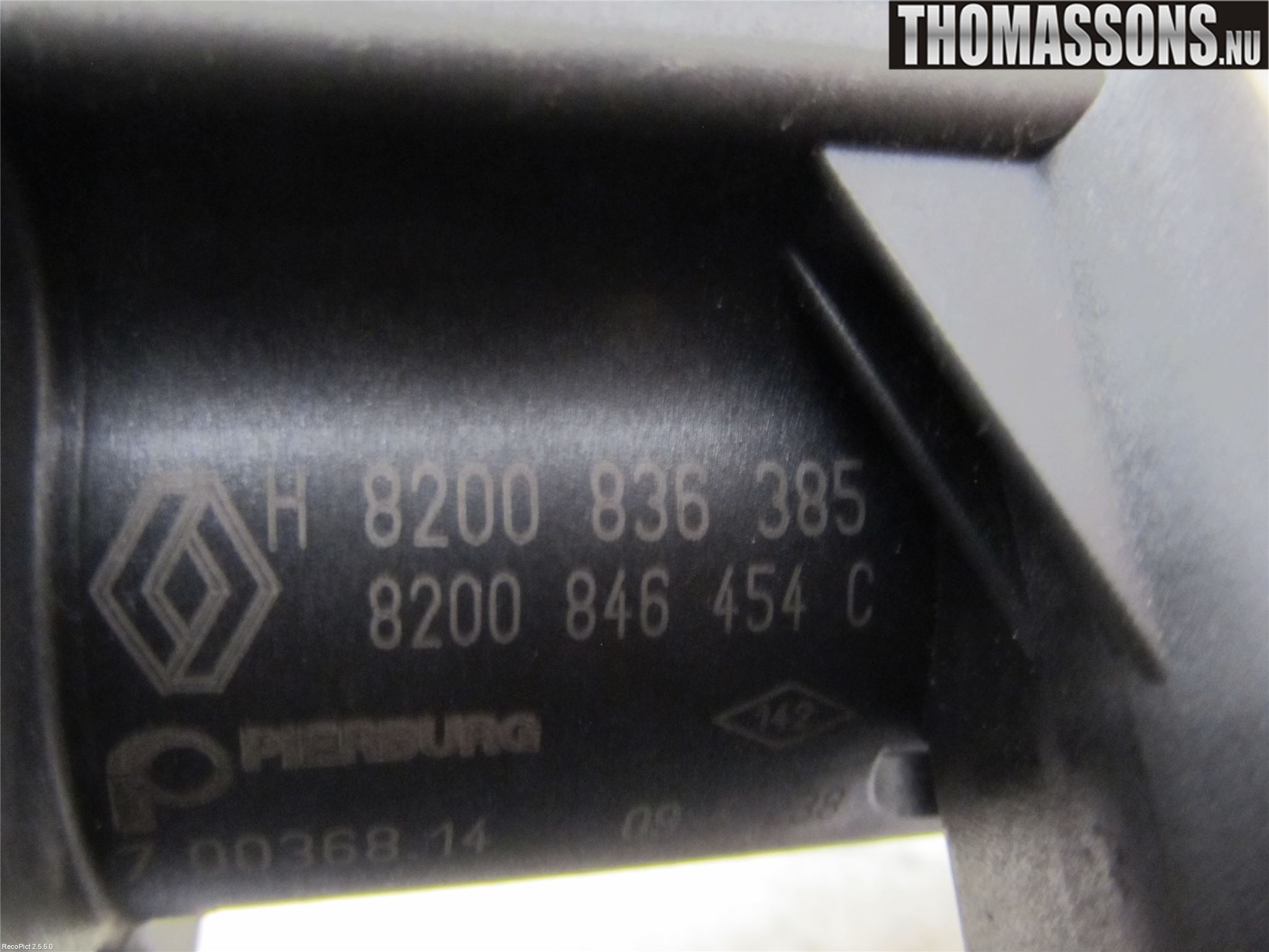 Renault MEGANE III 09-15 Egr Ventil