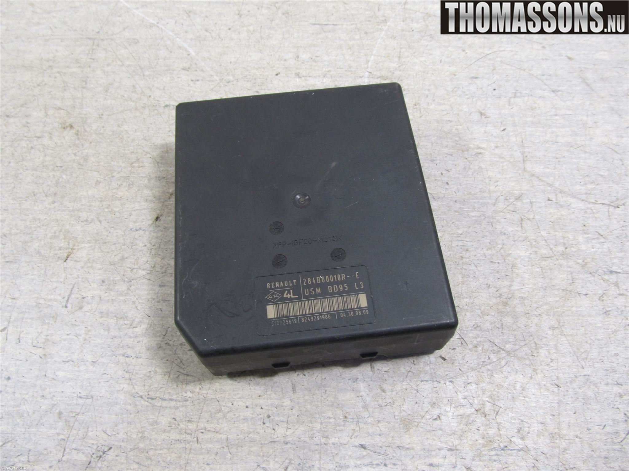 Renault MEGANE III 09-15 Säkringsdosa-Elcentral