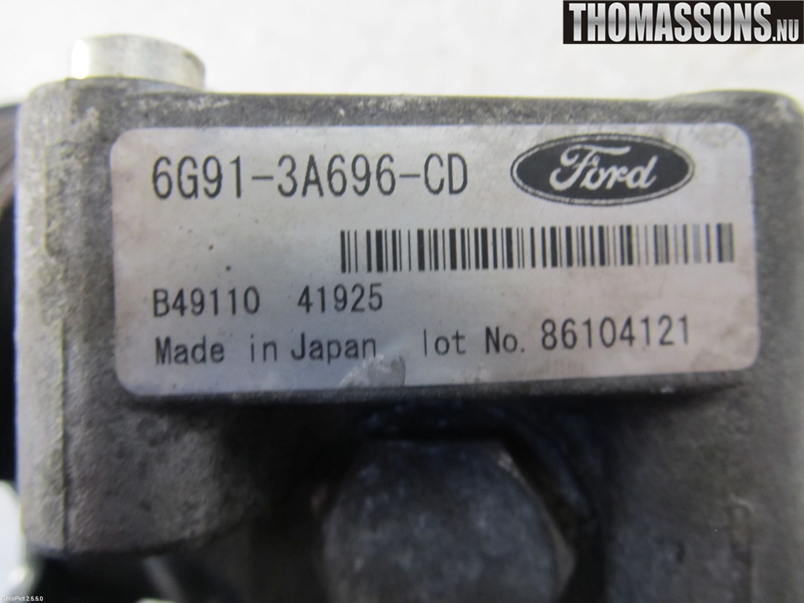 Ford MONDEO 07-15 Styrservopump