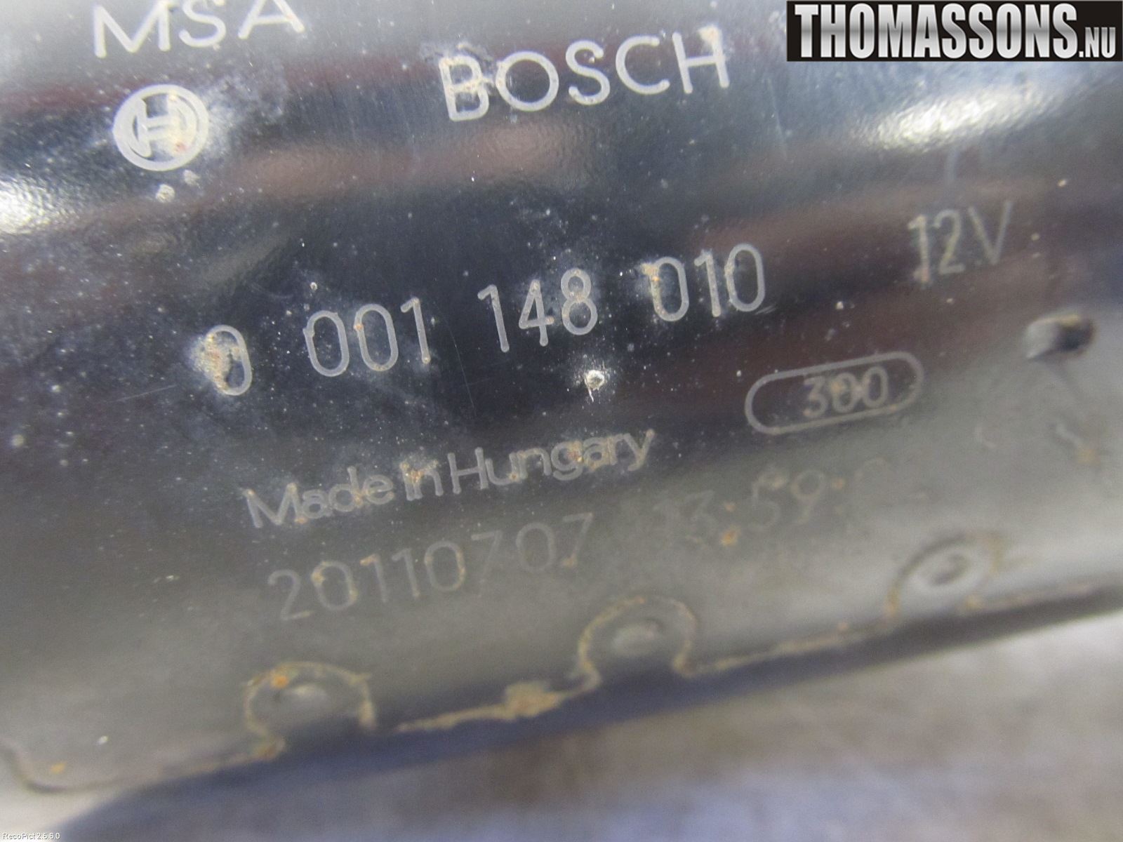 BMW 3 E90/91 SED/TOU 05-12 Startmotor Diesel