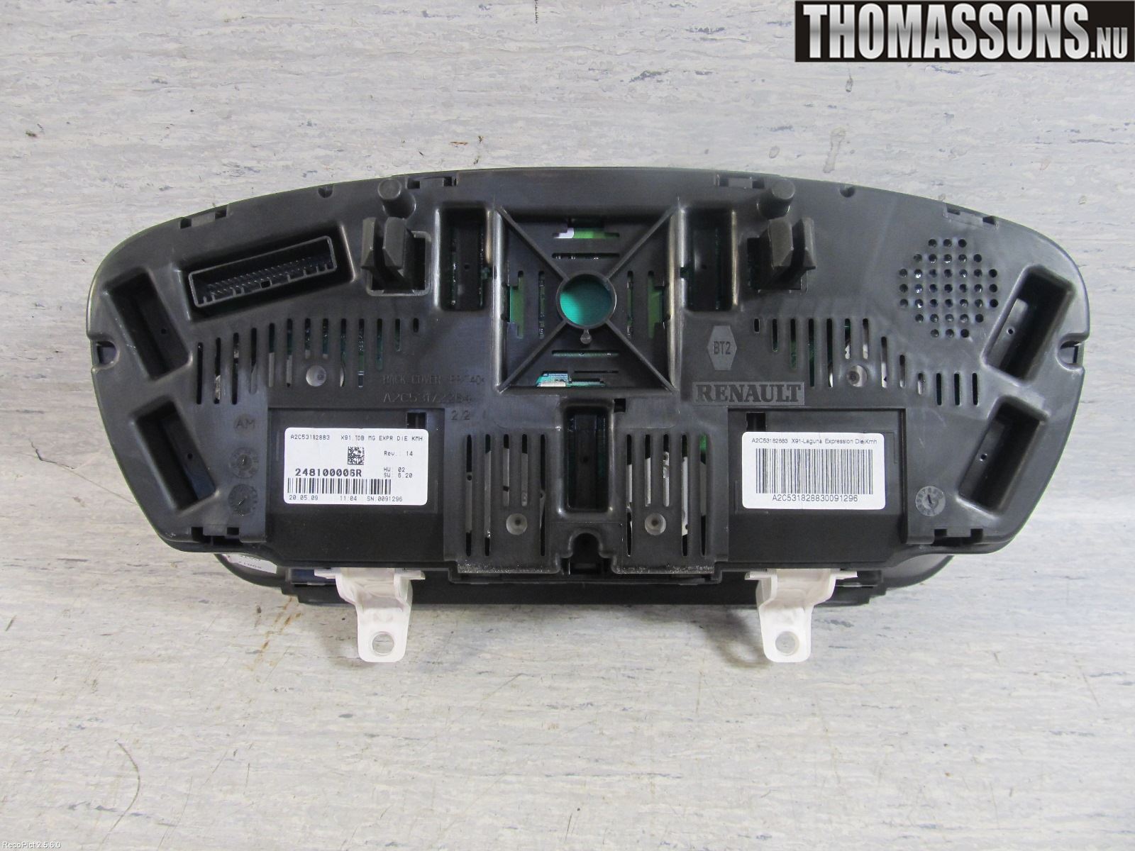 Renault LAGUNA III 08-10 Instrument Komb