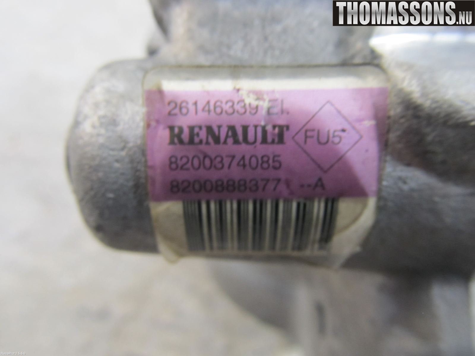 Renault LAGUNA III 08-10 Styrservopump