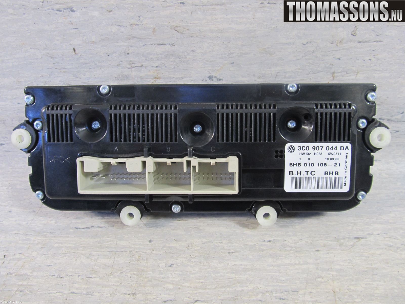 Volkswagen VW PASSAT 05-11 Värmereglage