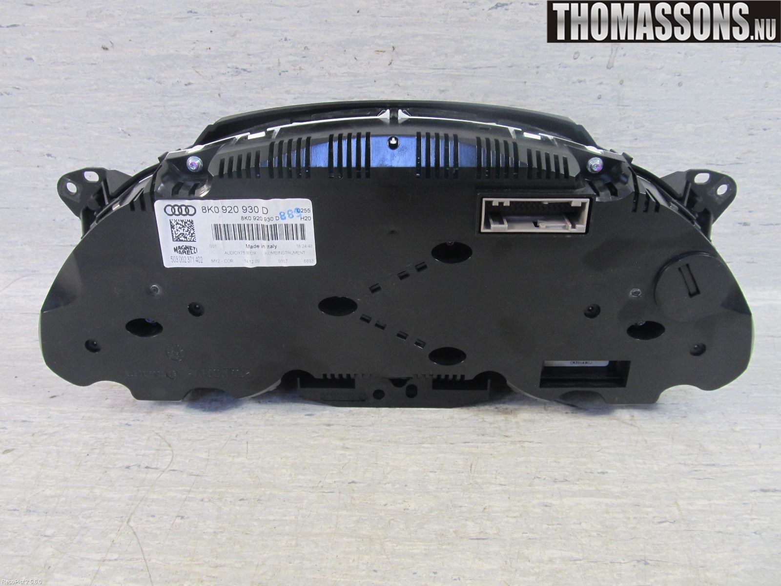 Audi A4/S4 08-11 Instrument Komb