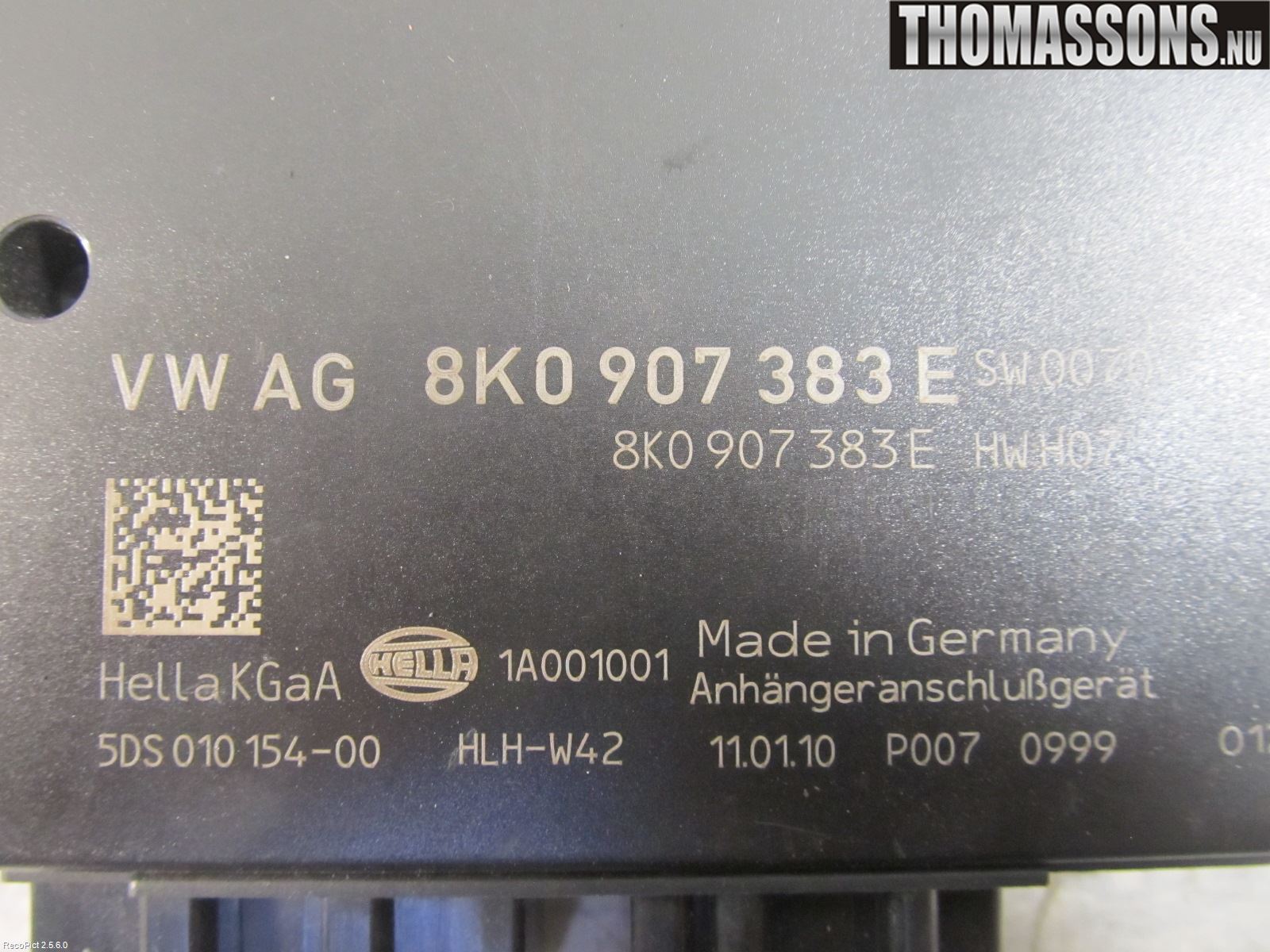 Audi A4/S4 08-11 Styrenhet Dragkrok