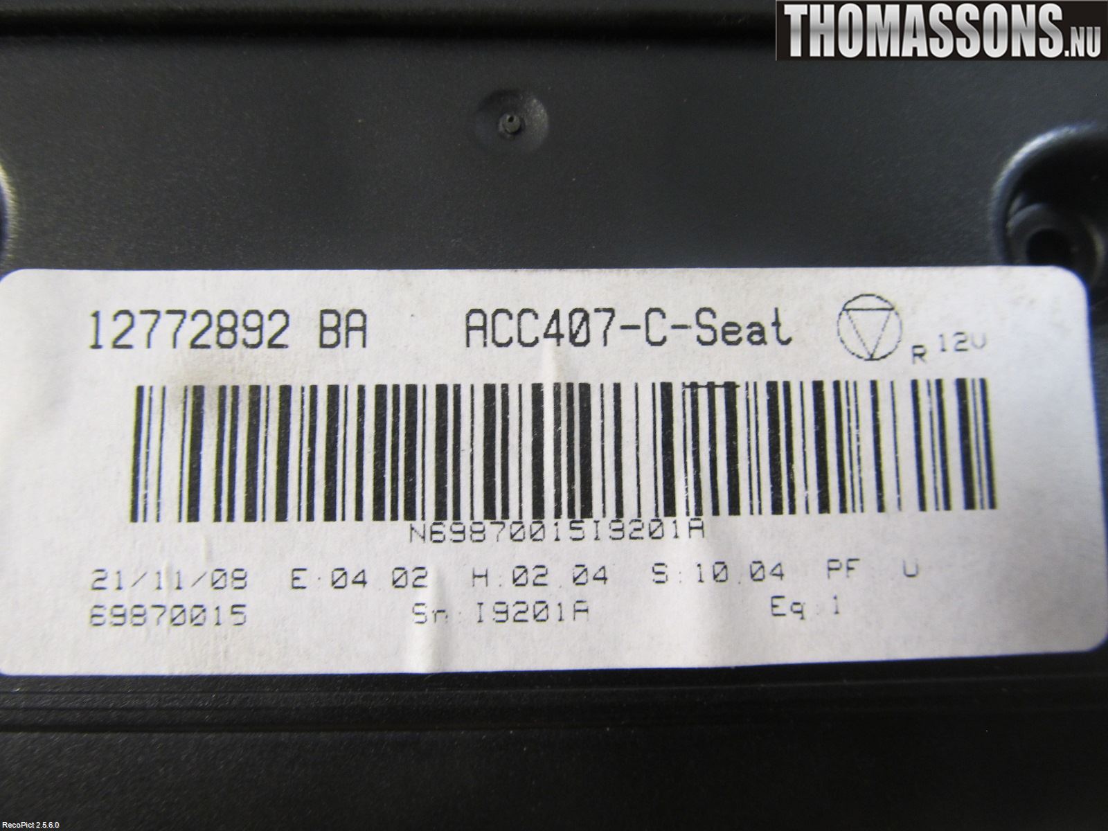 Saab 9-3 VER2/VER3 08-15 Ac Styrenhet Ac Manöveren