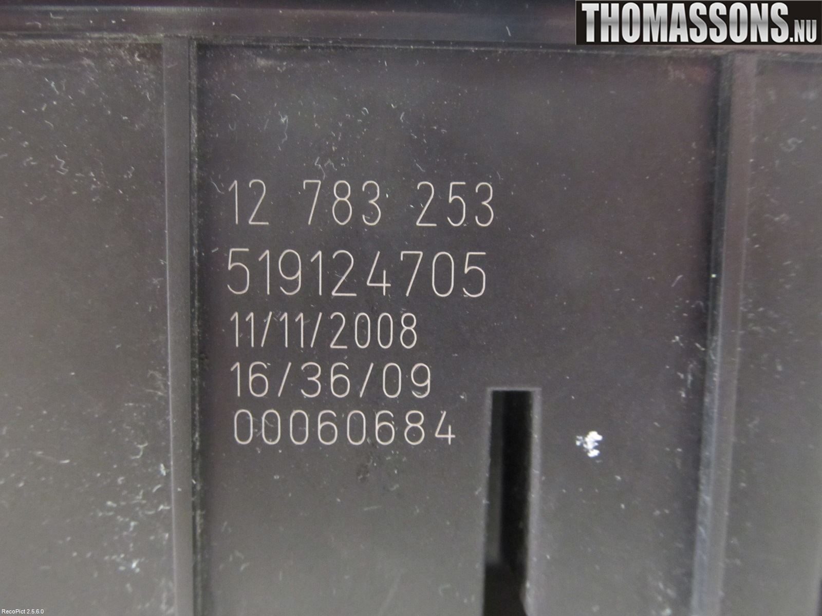 Saab 9-3 VER2/VER3 08-15 Säkringsdosa-Elcentral