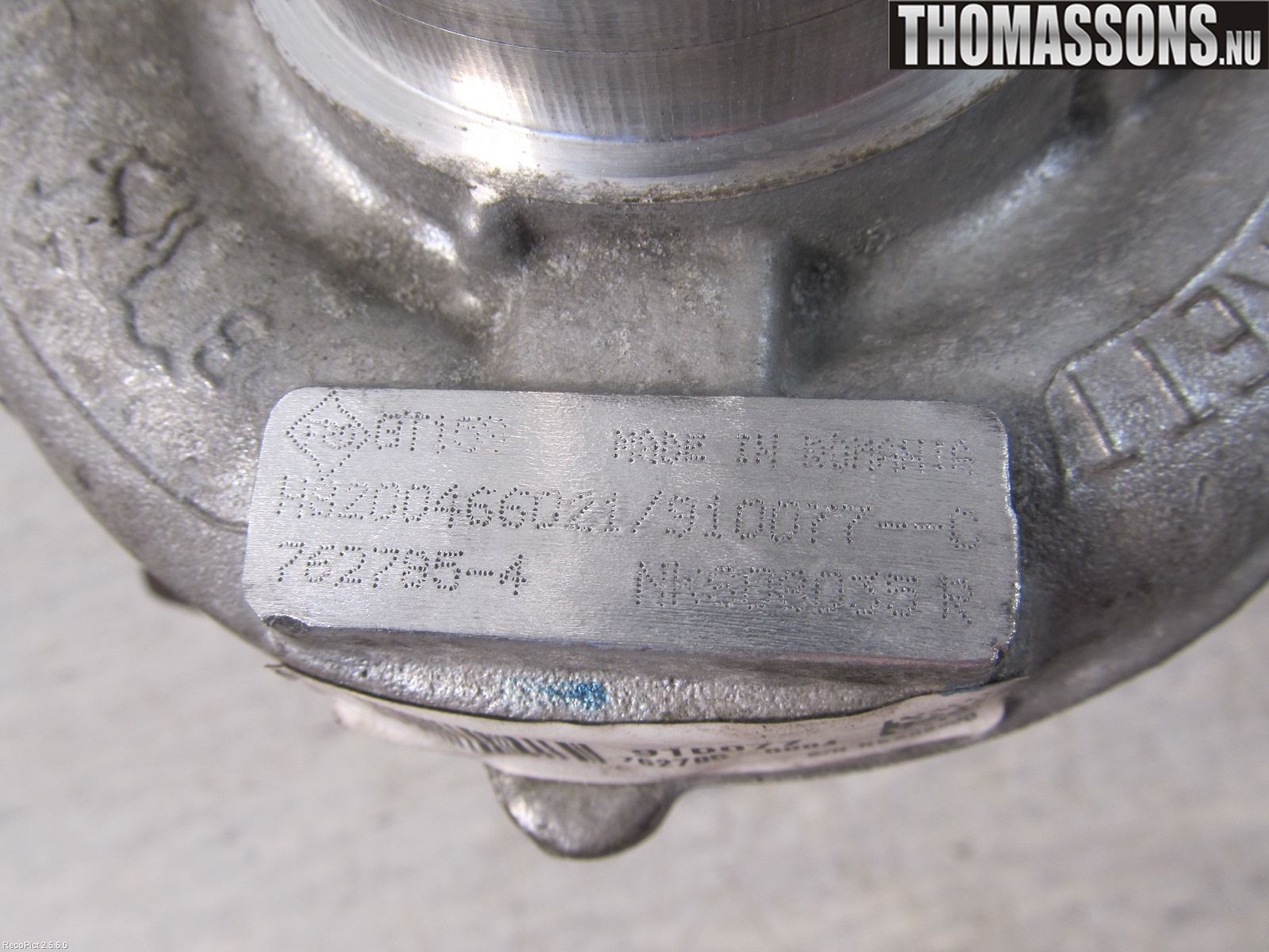 Renault TRAFIC   02-14 Turboaggregat