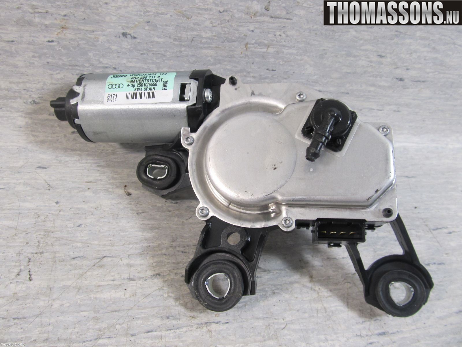 Audi Q5 09-16 Torkarmotor Baklucka