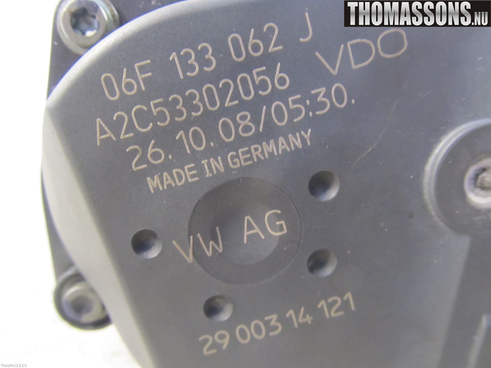 Audi A3/S3 05-13 Injspjällhus