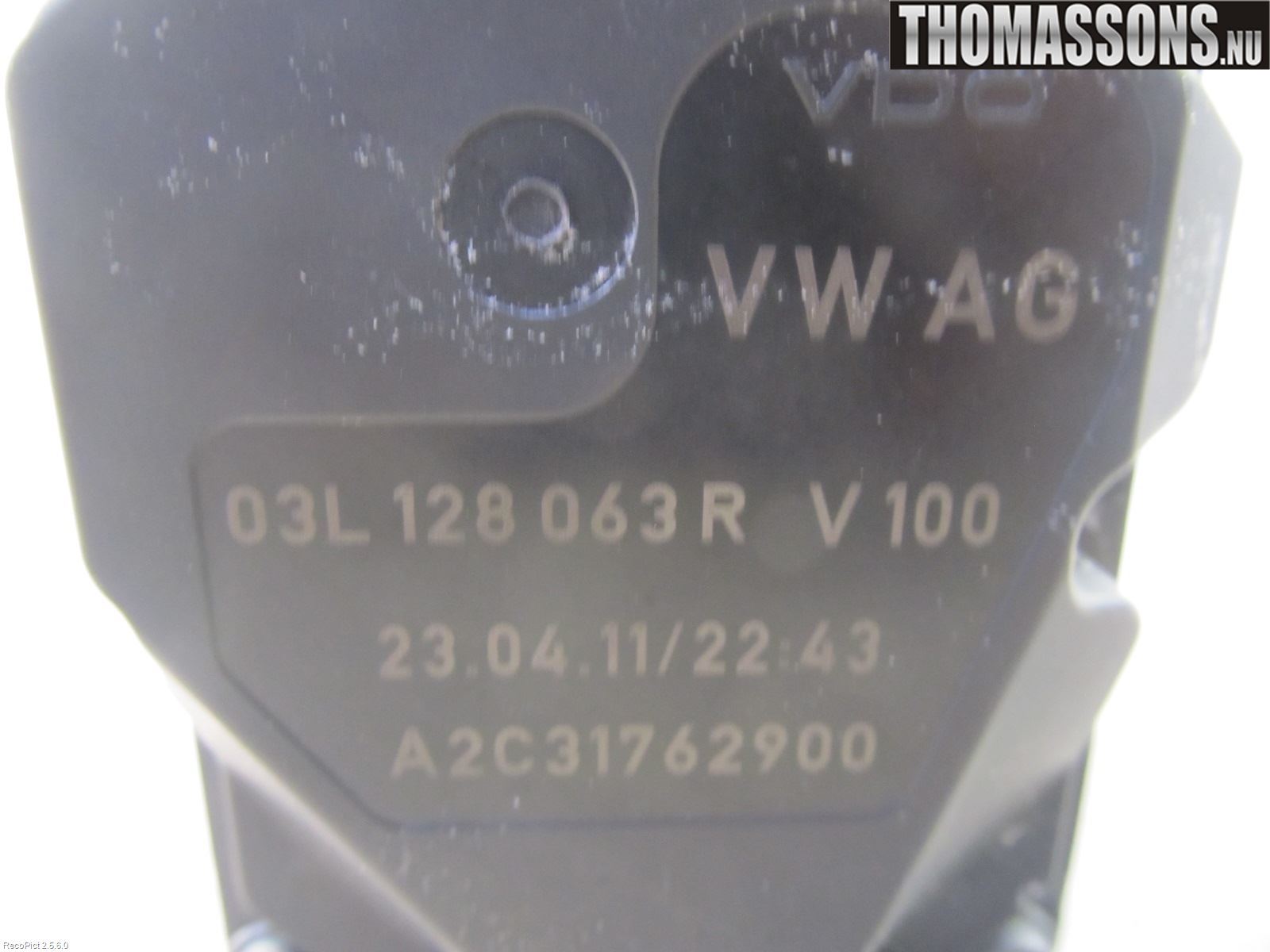 Audi Q5 09-16 Injspjällhus