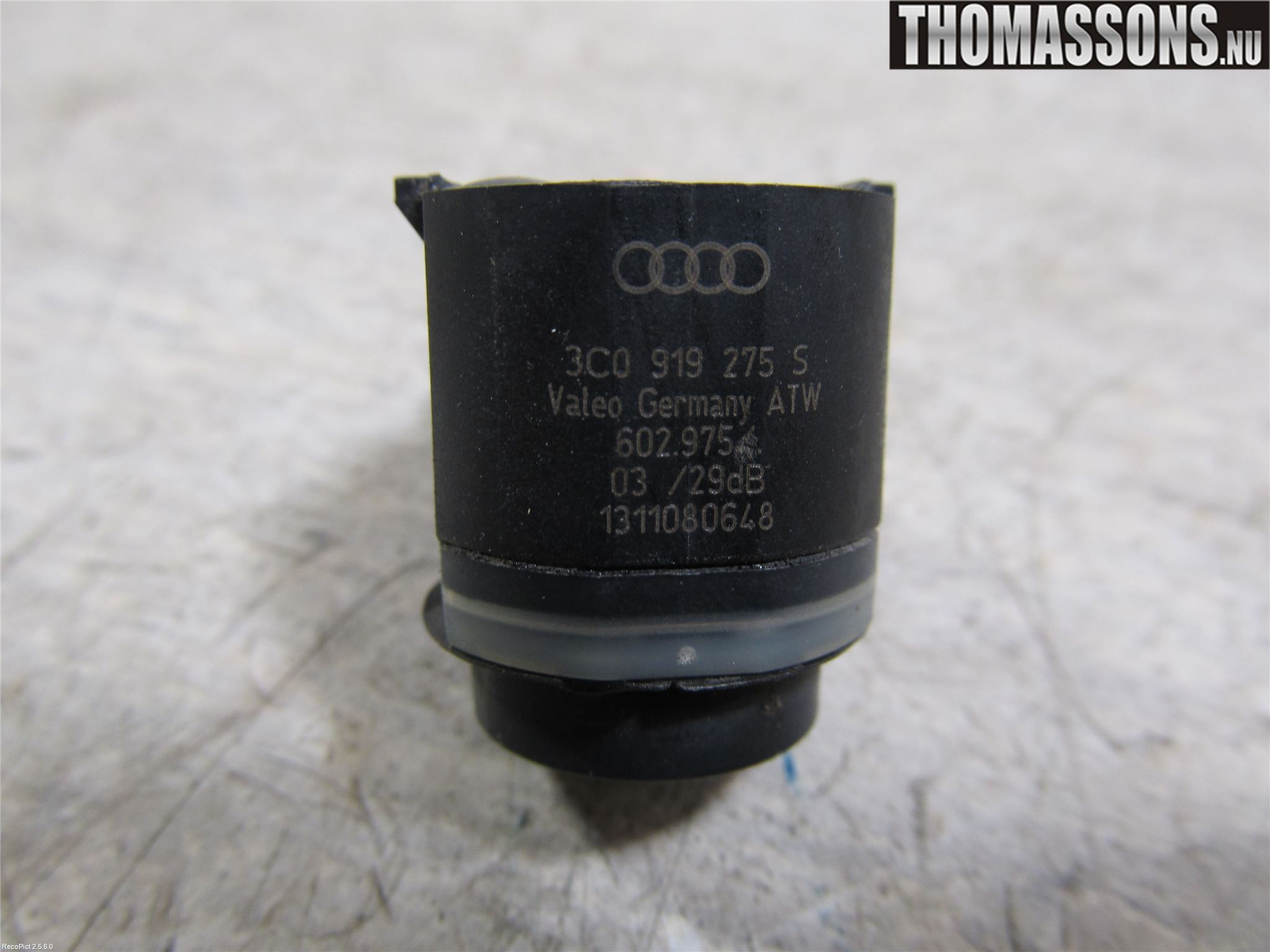 Volkswagen VW PASSAT CC 08-16 Parkeringshjälp Backsensor