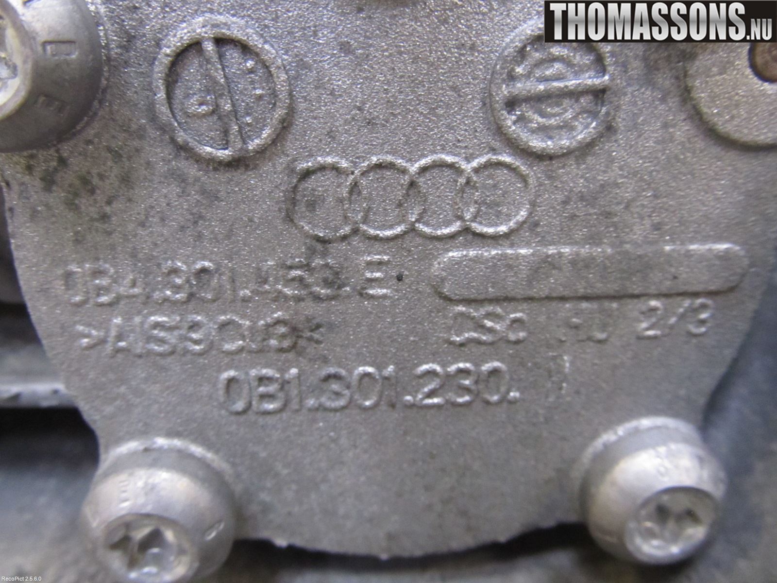 Audi A5 07-16 Växellåda Man 6 Vxl