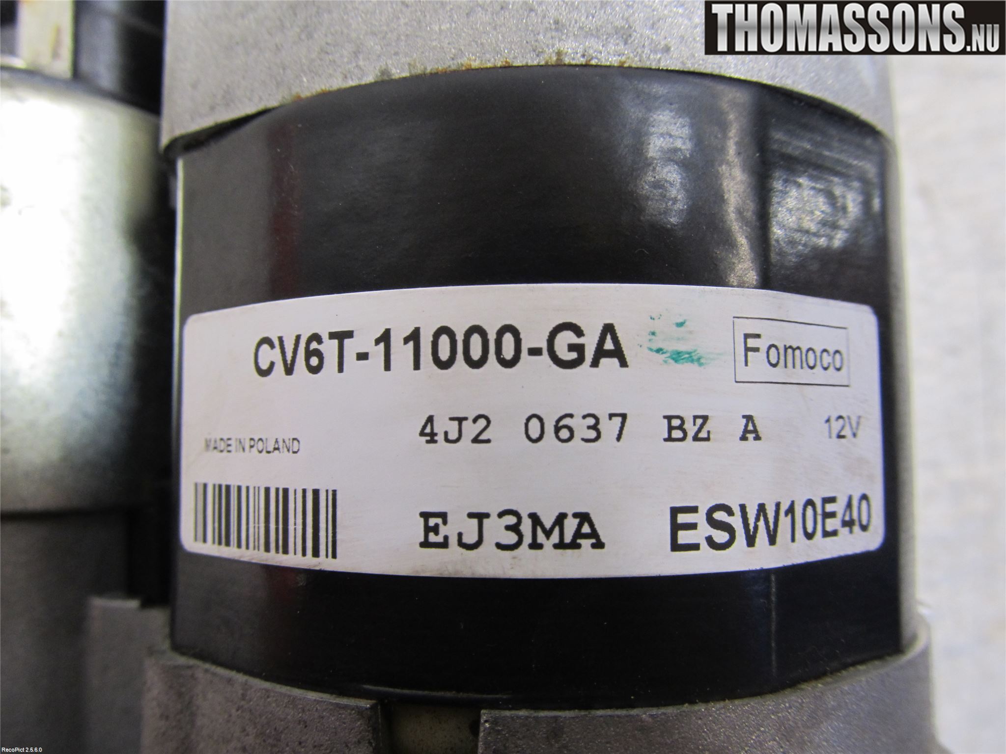 Ford FOCUS 11-14 Startmotor