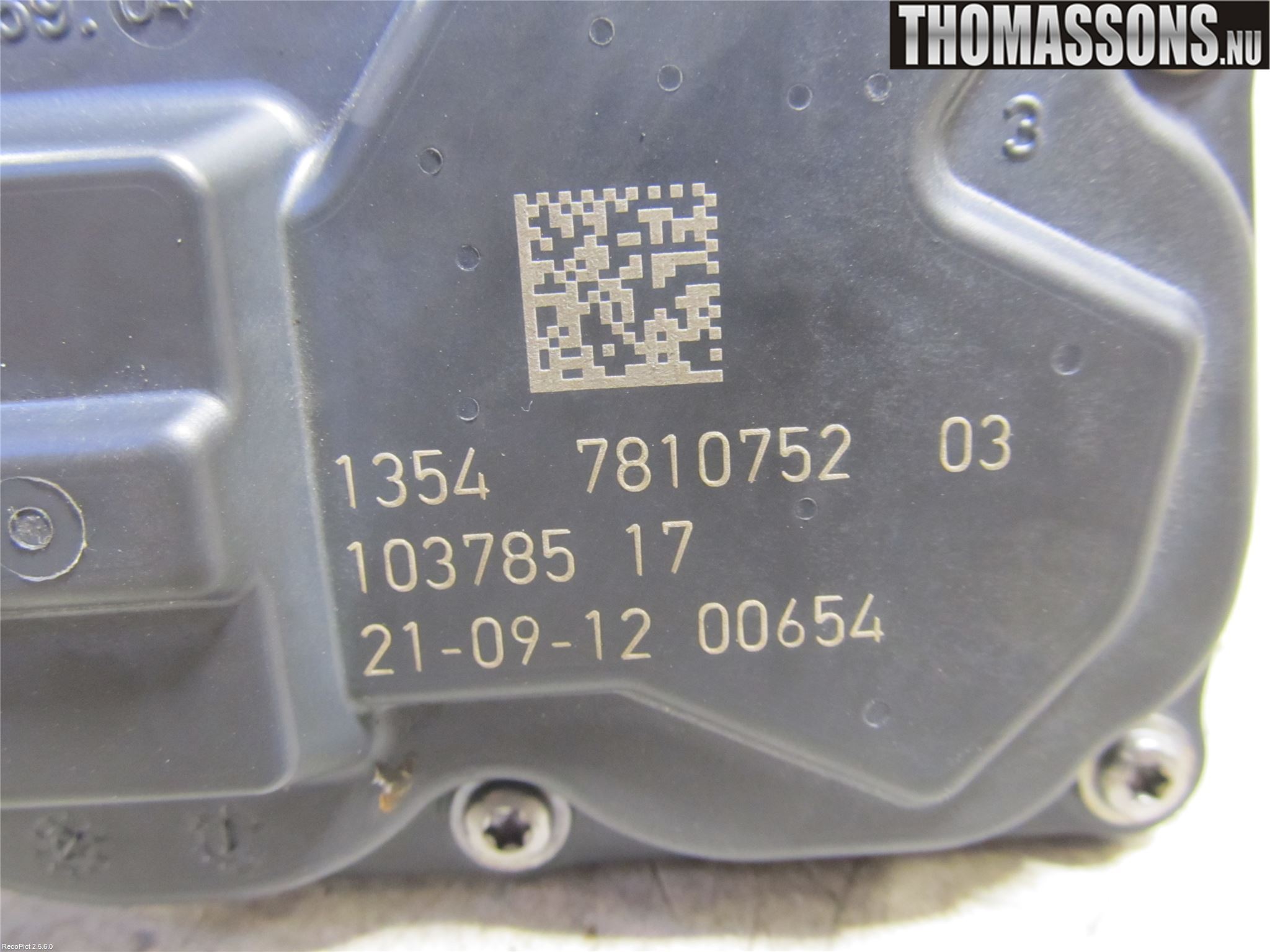 BMW 5 F10/F11/F18 09-17 Injspjällhus