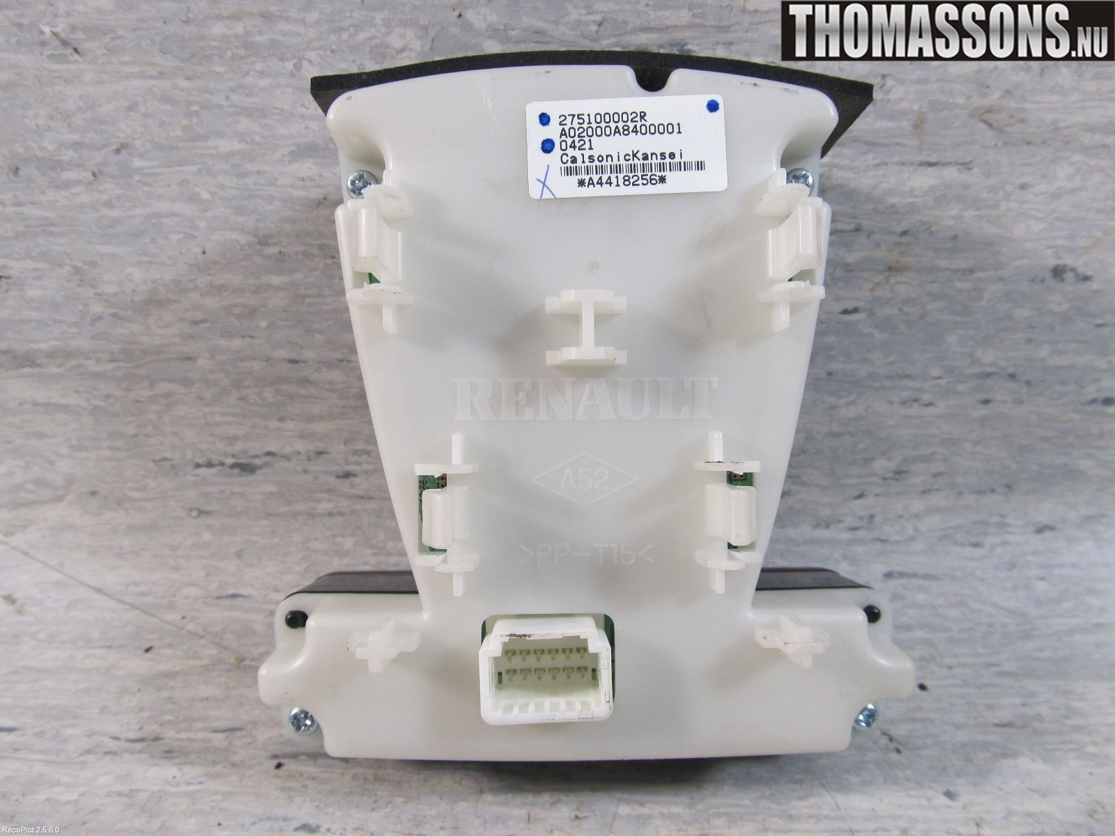 Renault LAGUNA III 08-10 Ac Styrenhet Ac Manöveren