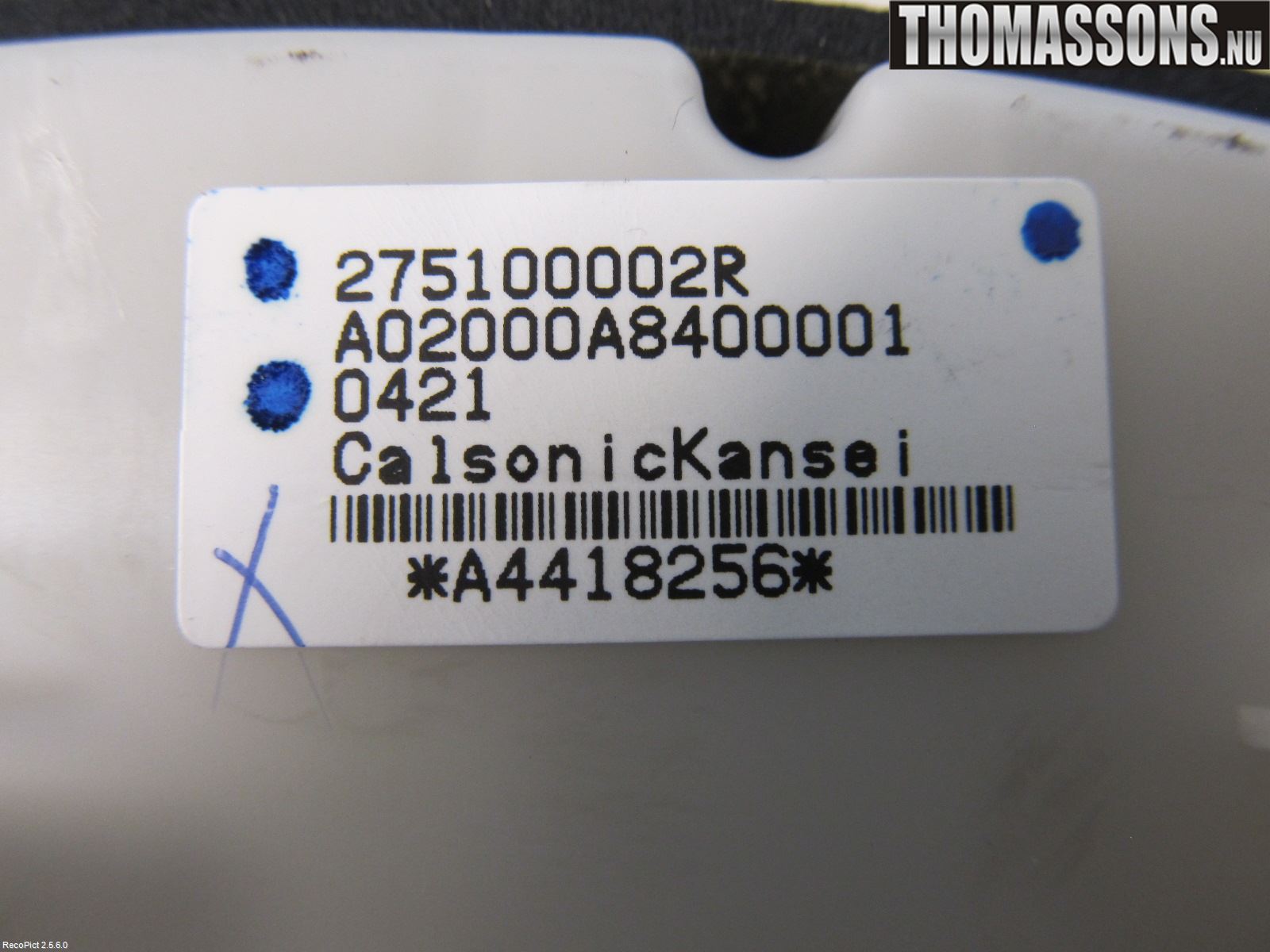 Renault LAGUNA III 08-10 Ac Styrenhet Ac Manöveren