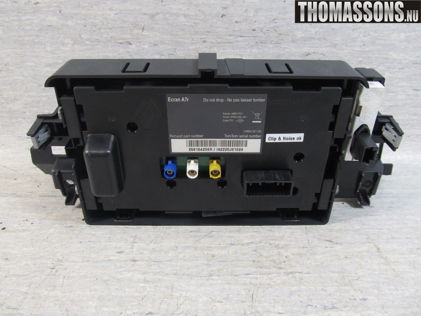 Renault LAGUNA III 08-10 Gps Navigator