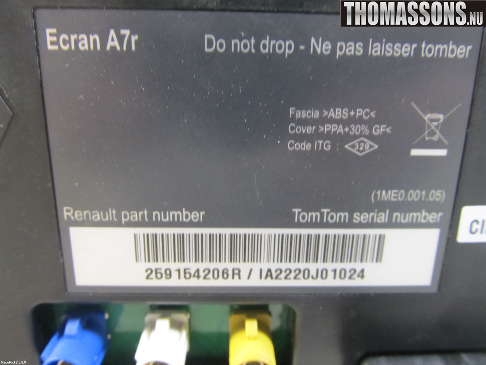 Renault LAGUNA III 08-10 Gps Navigator