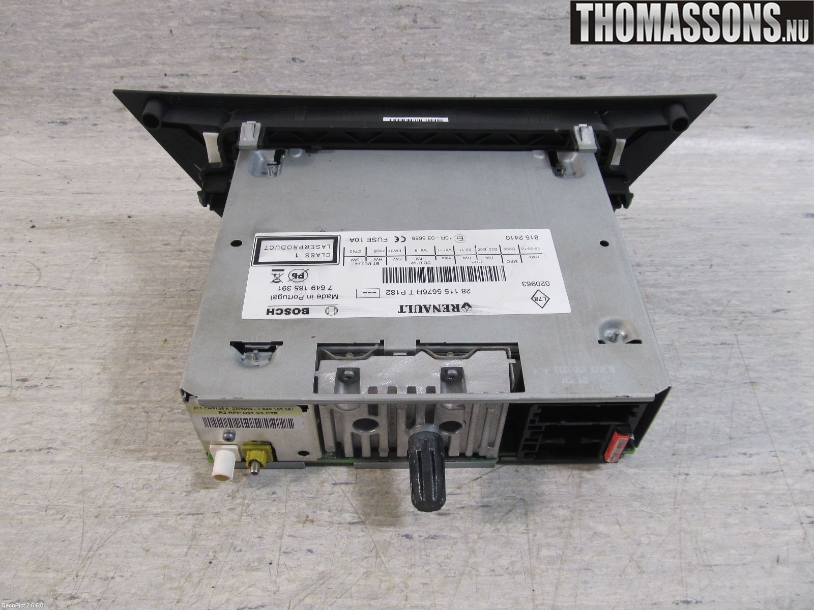 Renault LAGUNA III 08-10 Radio