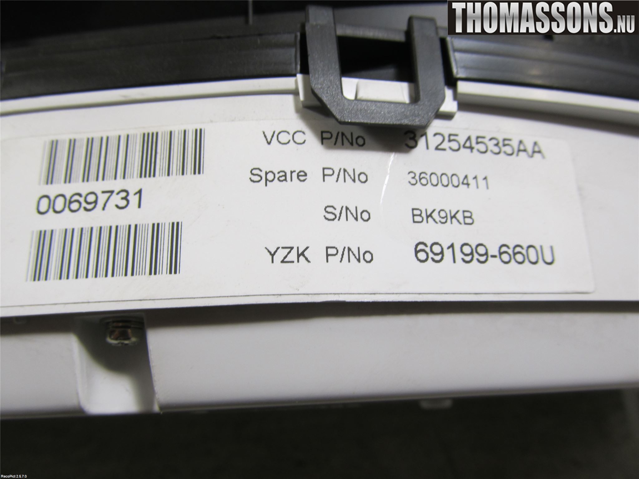 Volvo S80 07-13 Instrument Komb