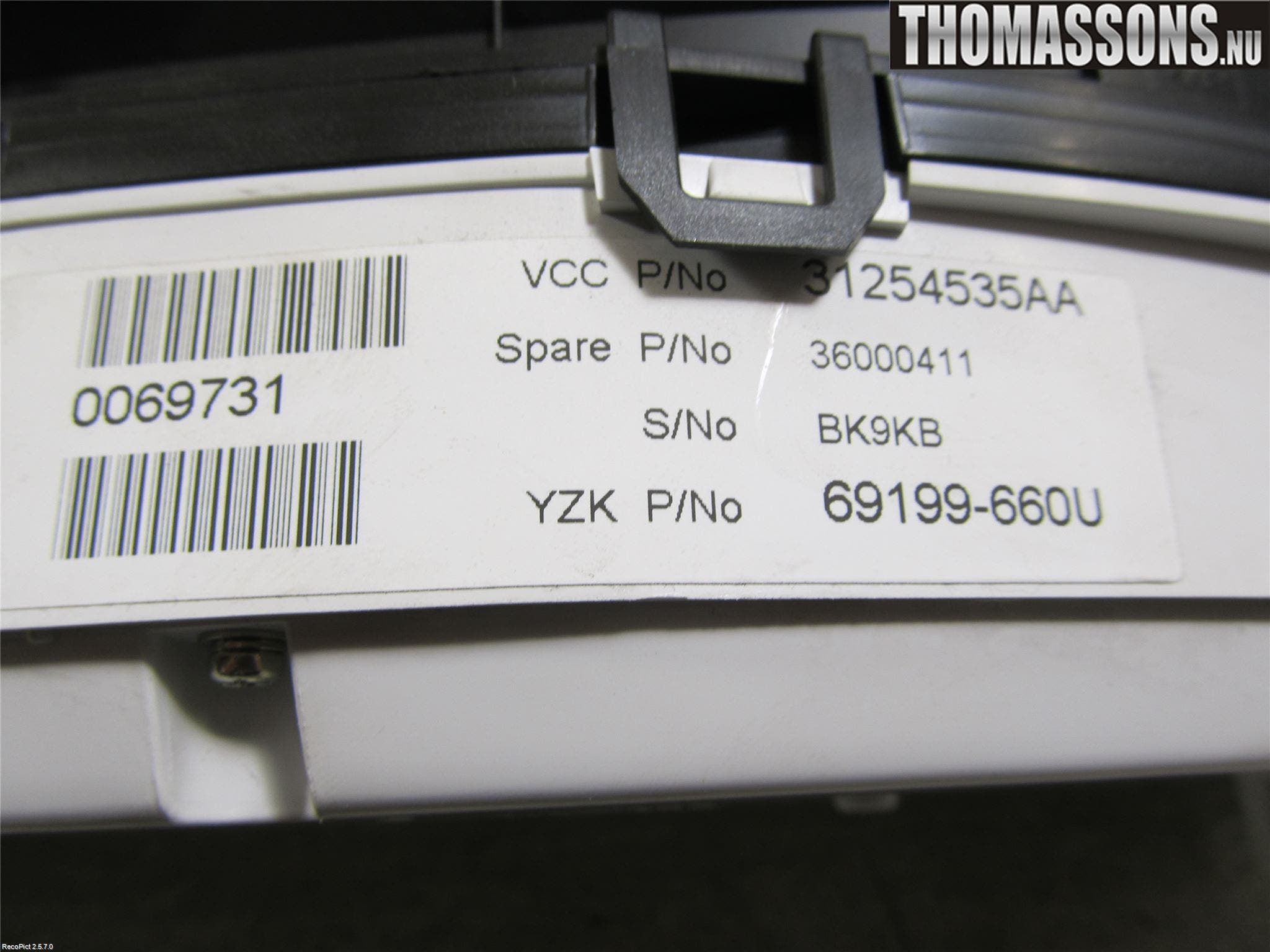 Volvo S80 07-13 Instrument Komb