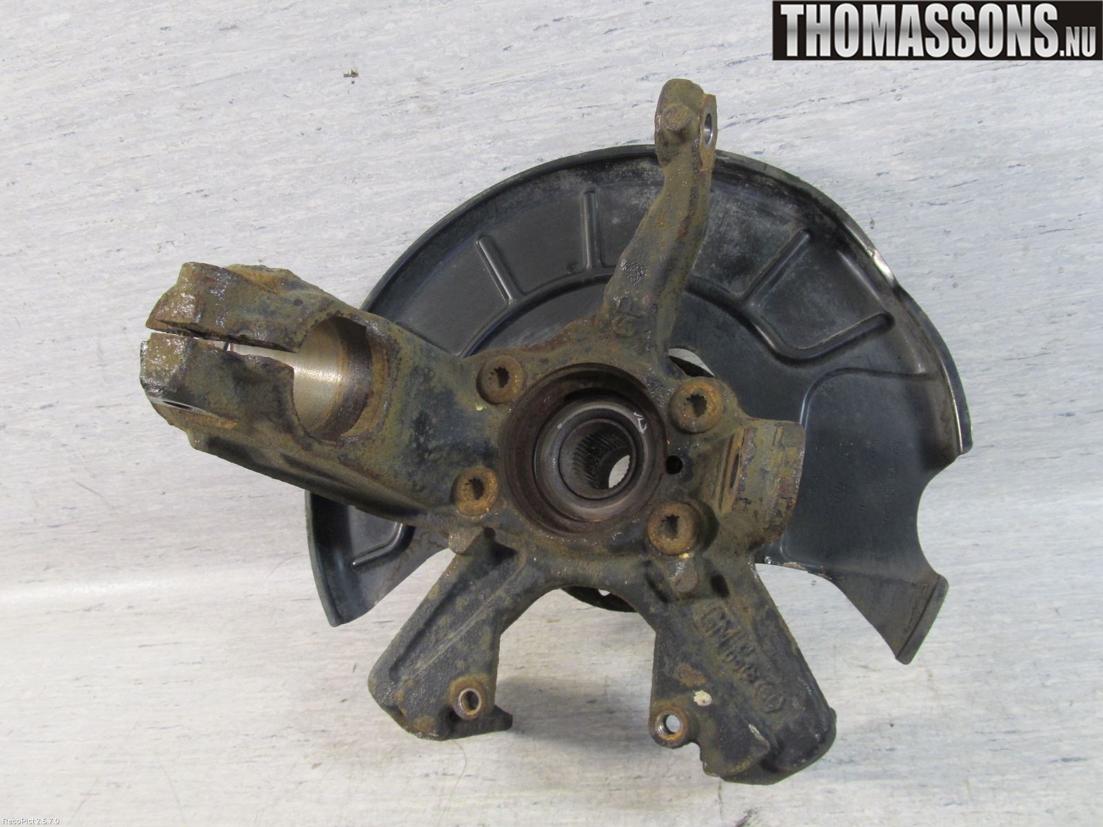 Volkswagen VW GOLF VI 09-13 Styrspindel Lagerhus Hö
