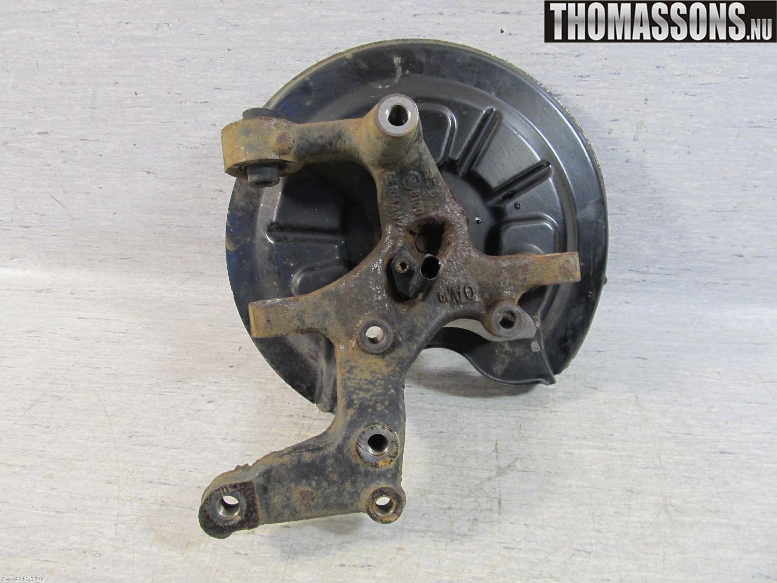 Volkswagen VW GOLF VI 09-13 Hjullagerhus-Spindel Vä B