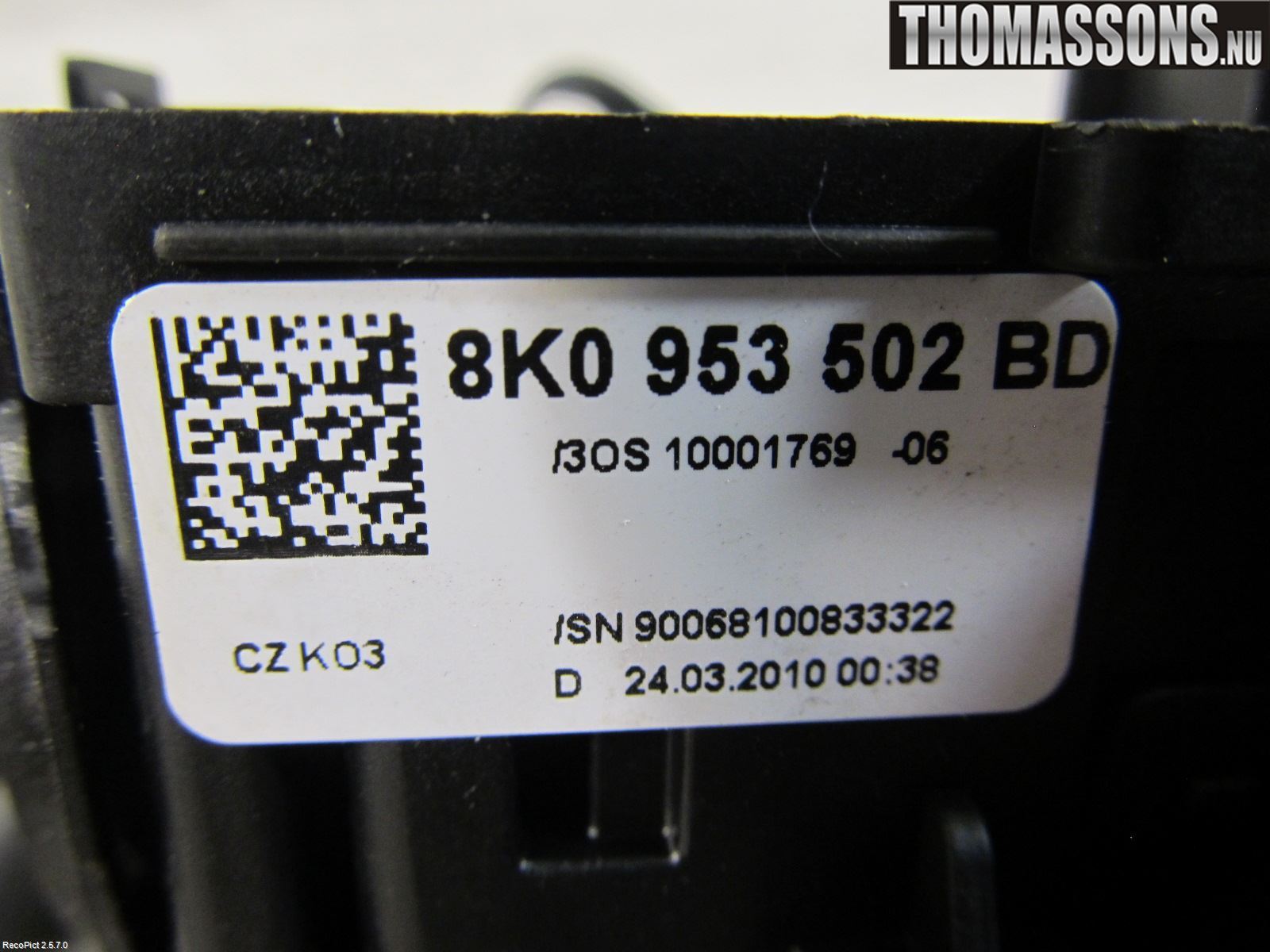 Audi A5 07-16 Spakcentral