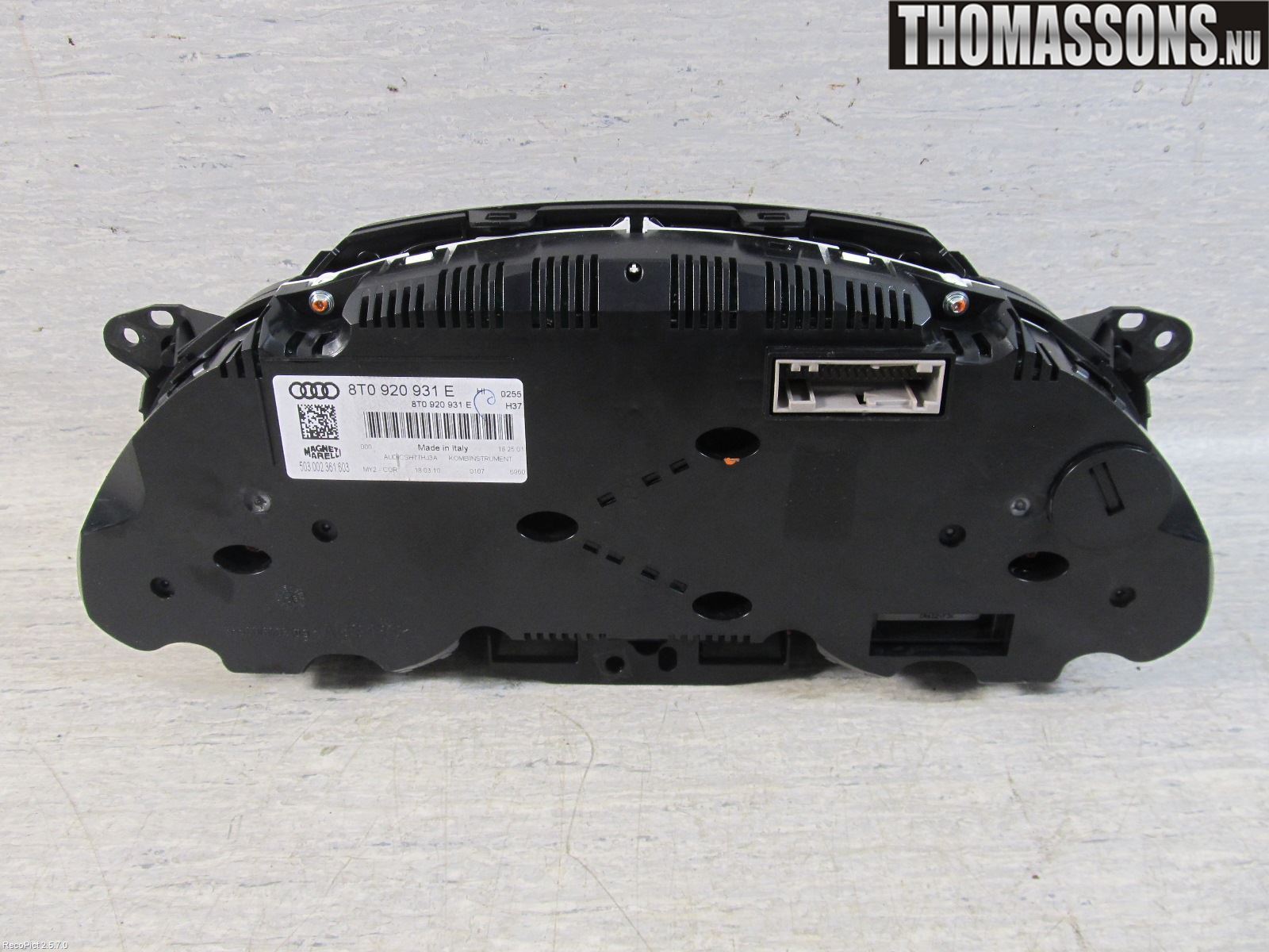 Audi A5 07-16 Instrument Komb