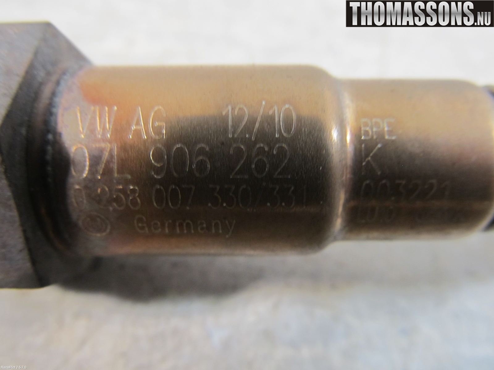 Audi A5 07-16 Injlambdasond