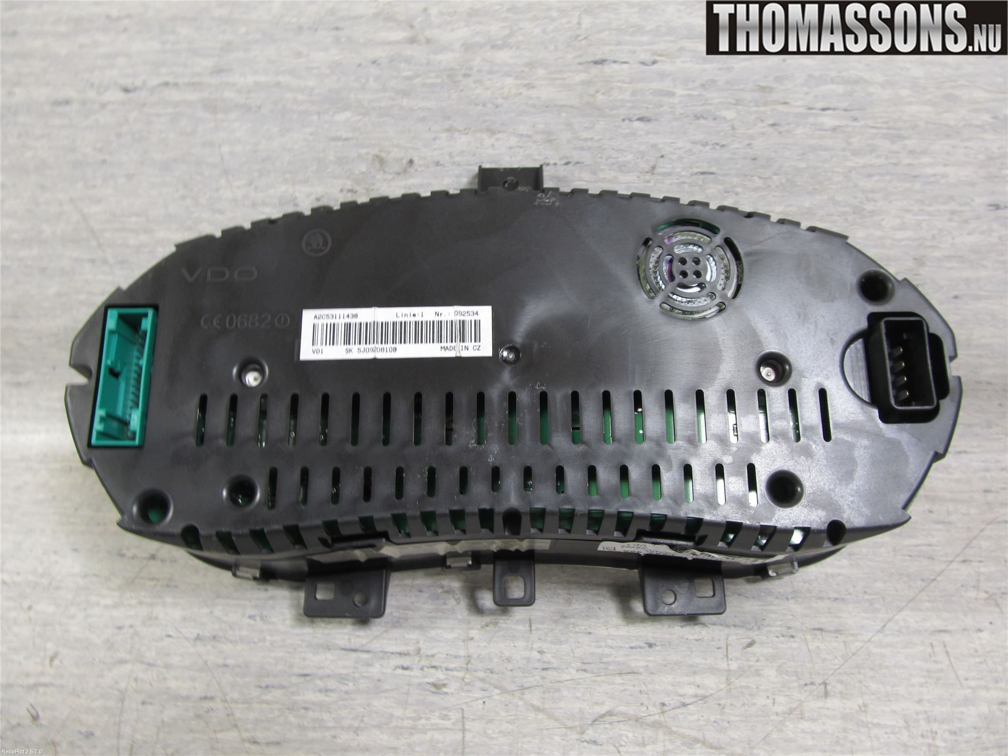 Skoda FABIA 07-14 Instrument Komb