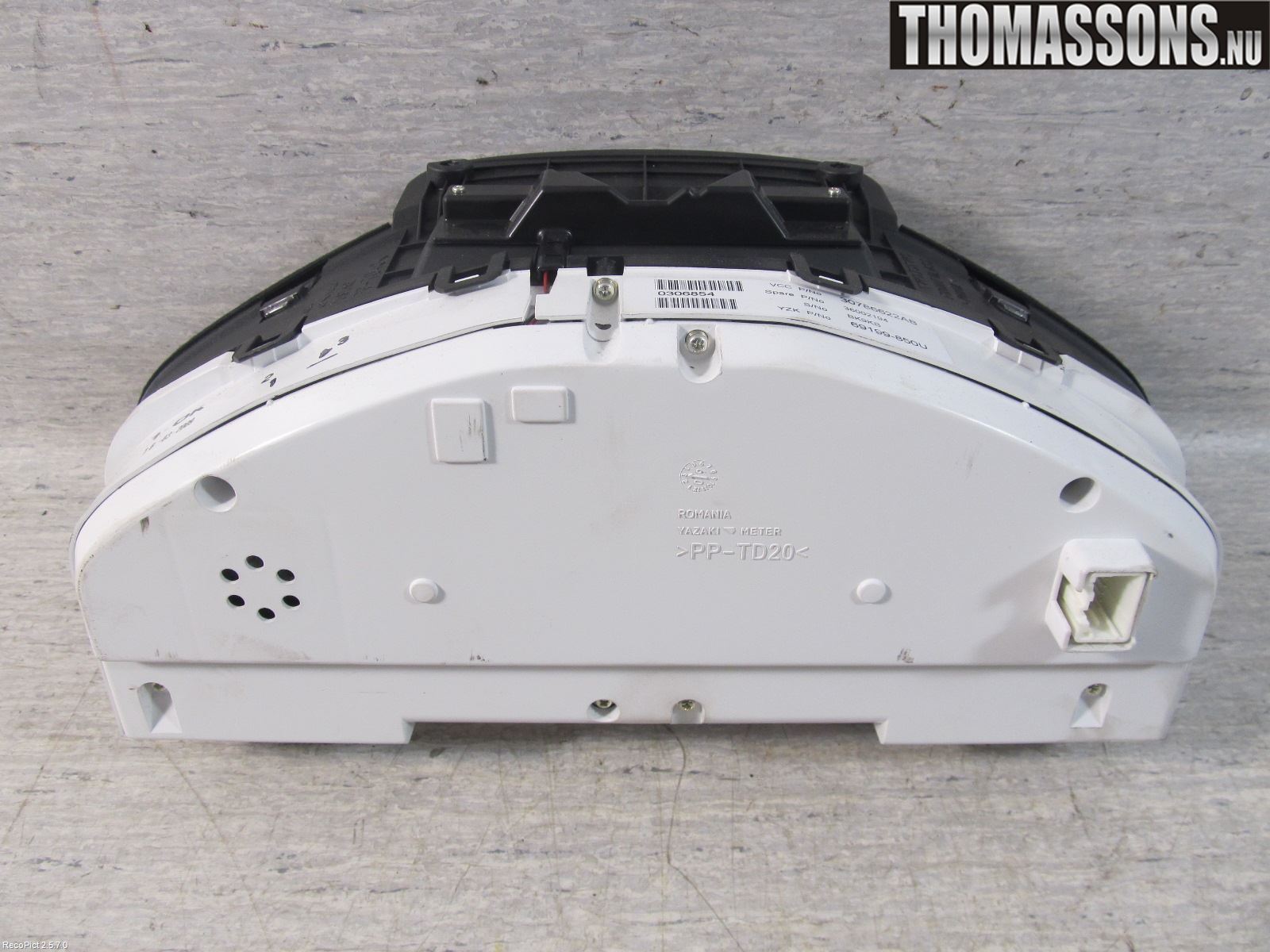 Volvo V70 08-13 Instrument Komb