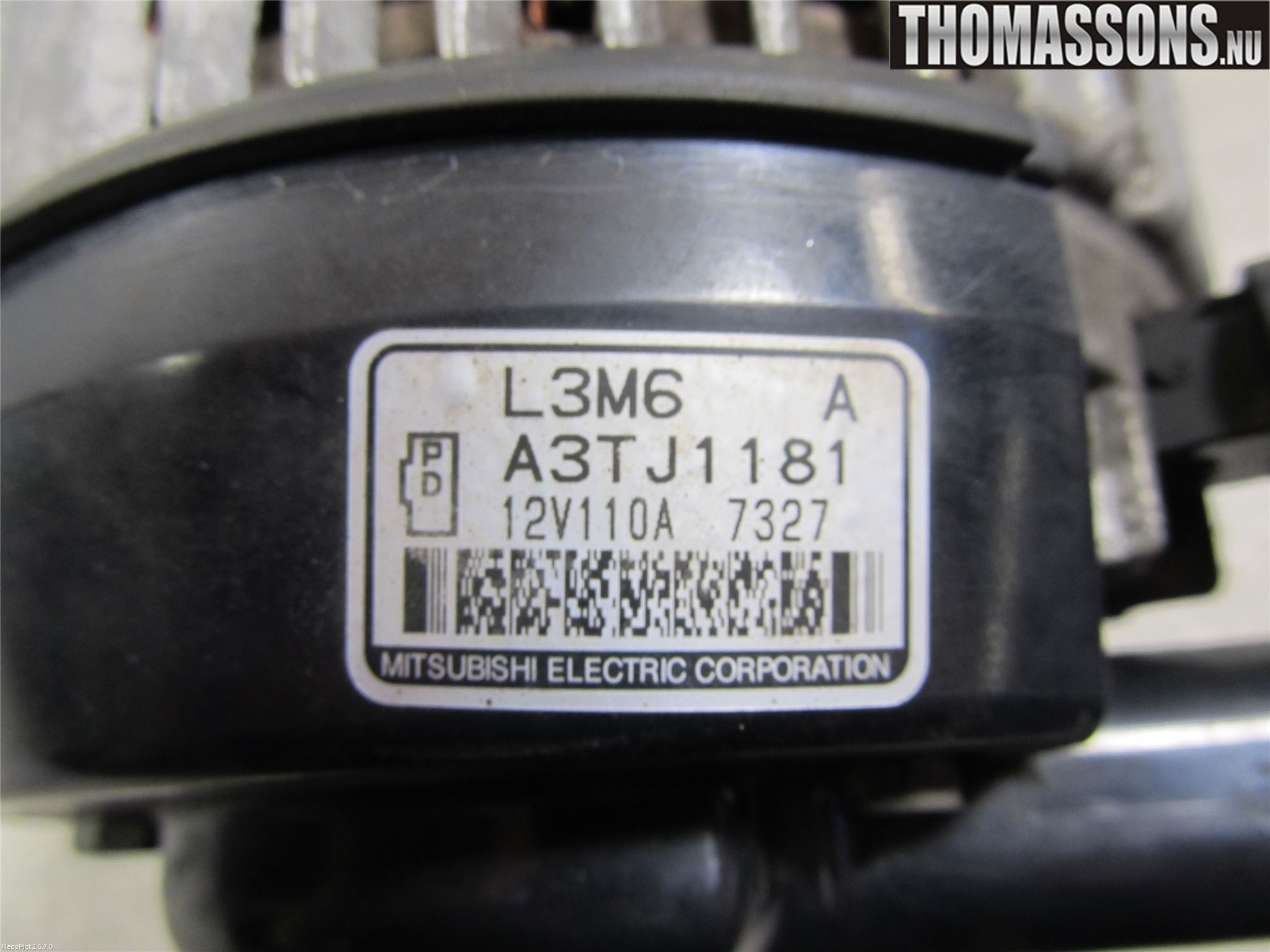 Mazda 3 I 07-08 Generator