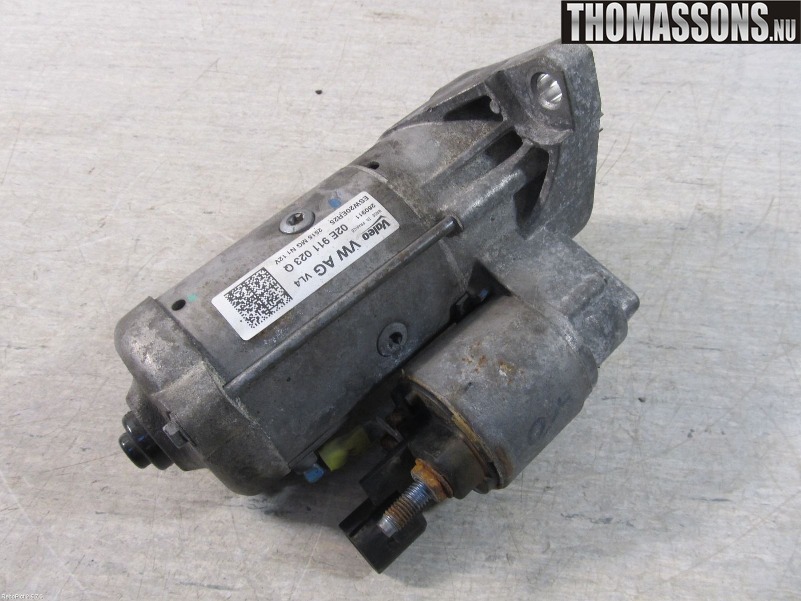 Volkswagen VW PASSAT 11-14 Startmotor Diesel