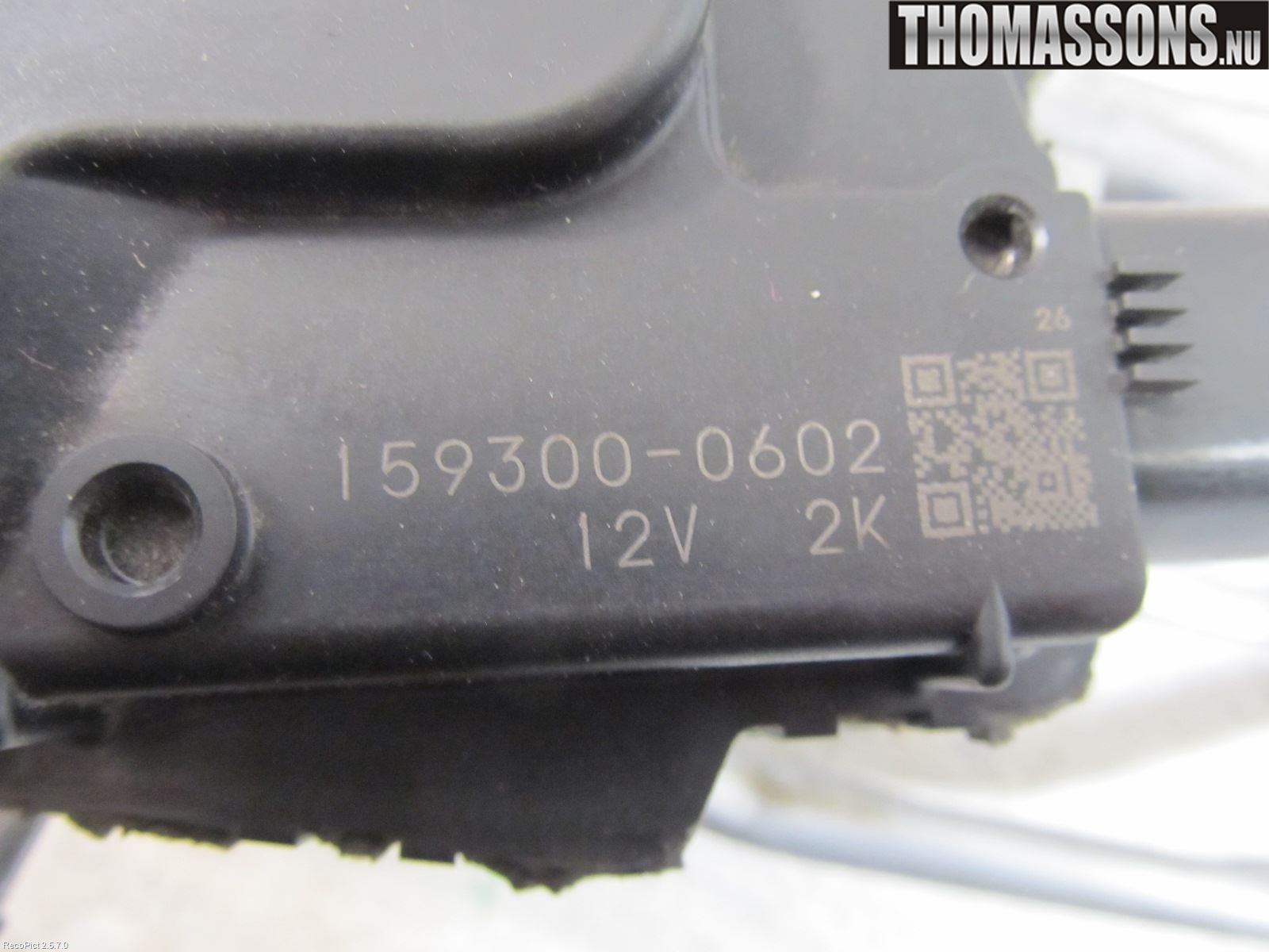 Mazda 5 05-10 Torkarmotor Vindruta