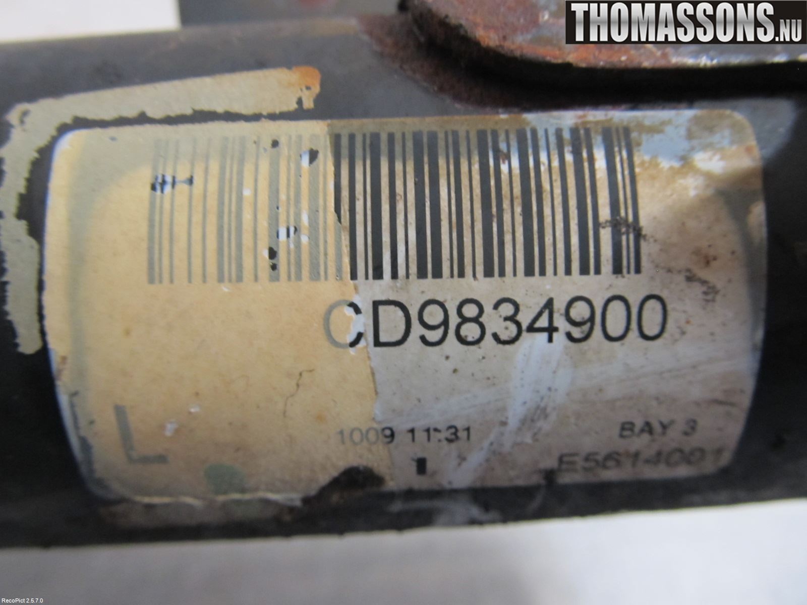 Mazda 5 05-10 Fjäderben Fram Vänster