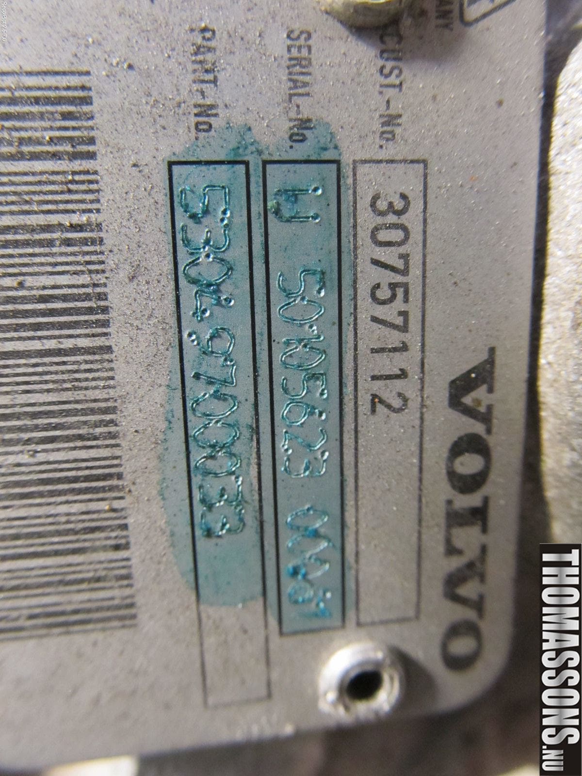 Volvo S80 07-13 Turboaggregat