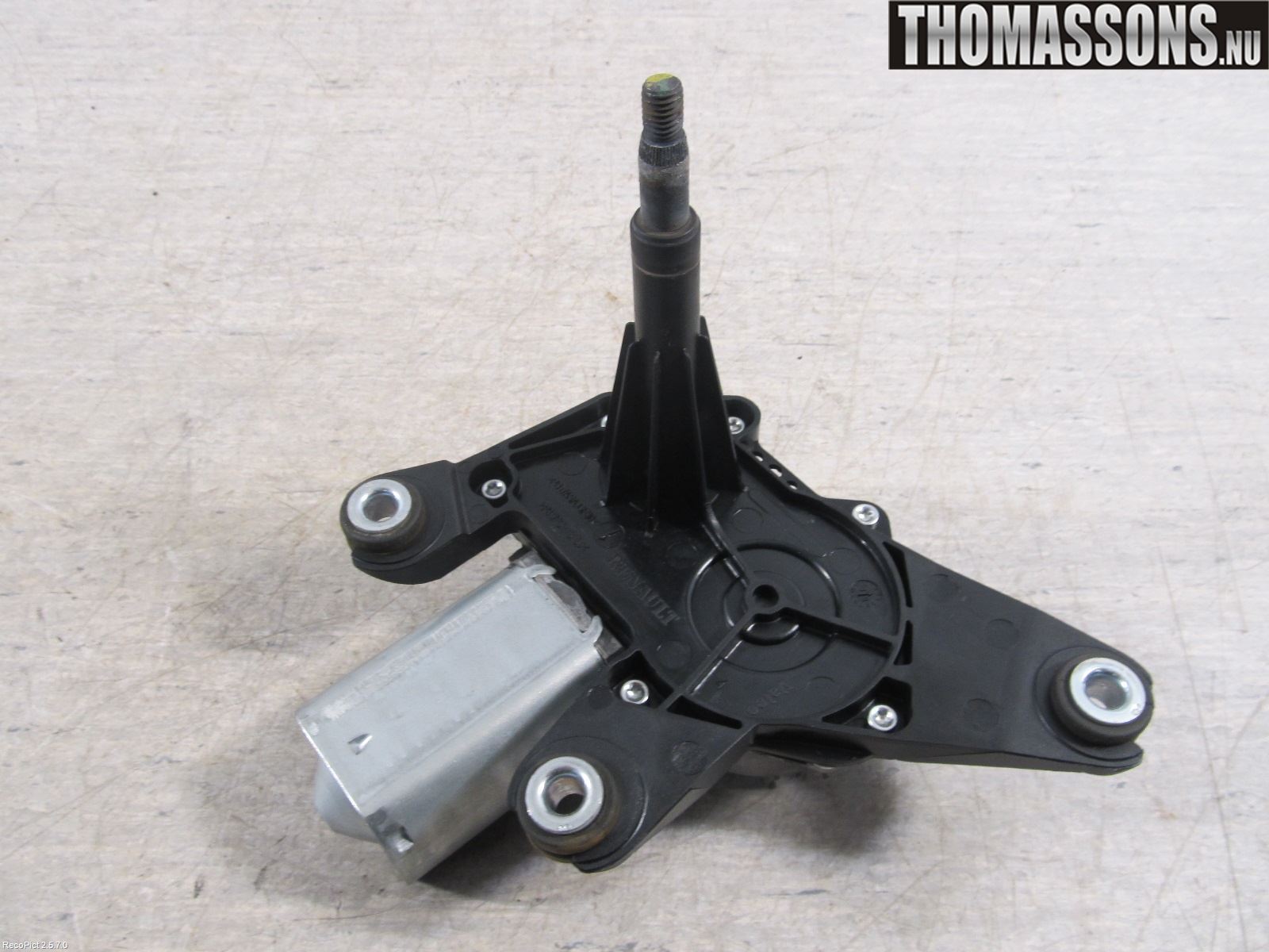 Dacia DUSTER 10-17 Torkarmotor Baklucka