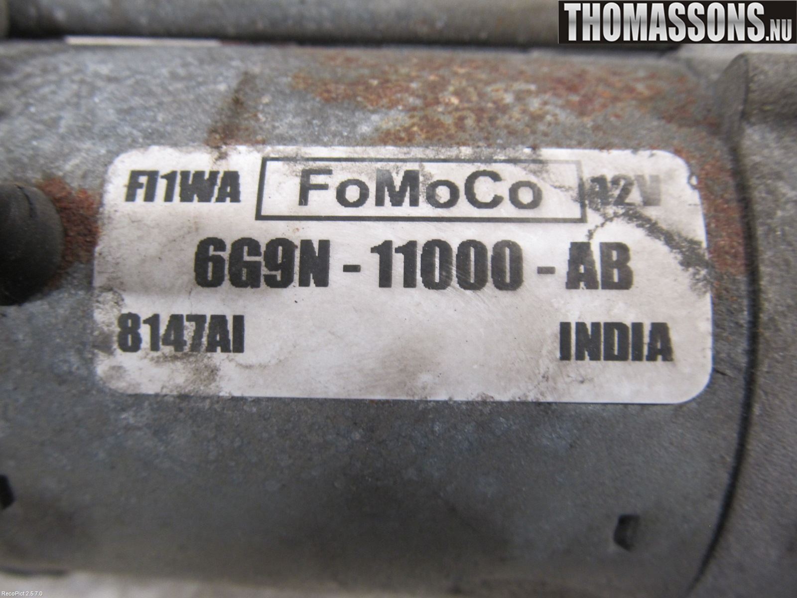 Ford S-MAX 06-15 Startmotor