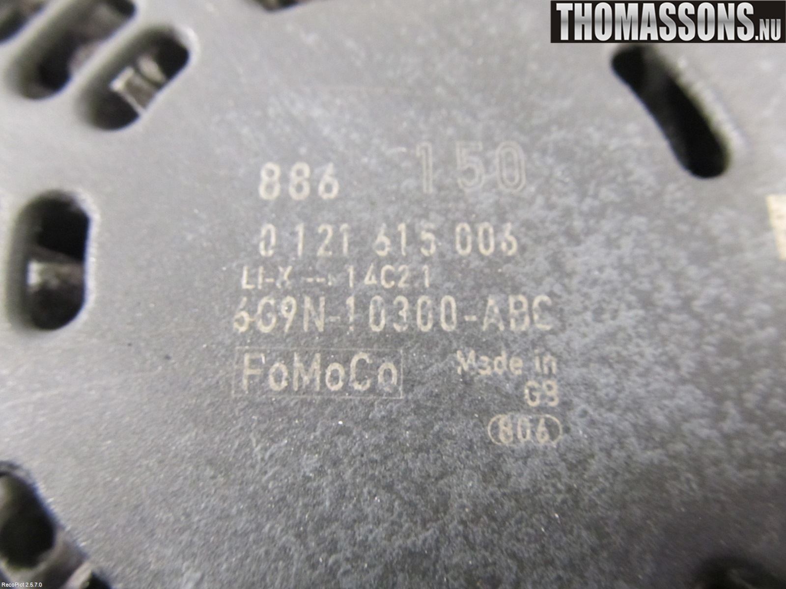 Ford S-MAX 06-15 Generator